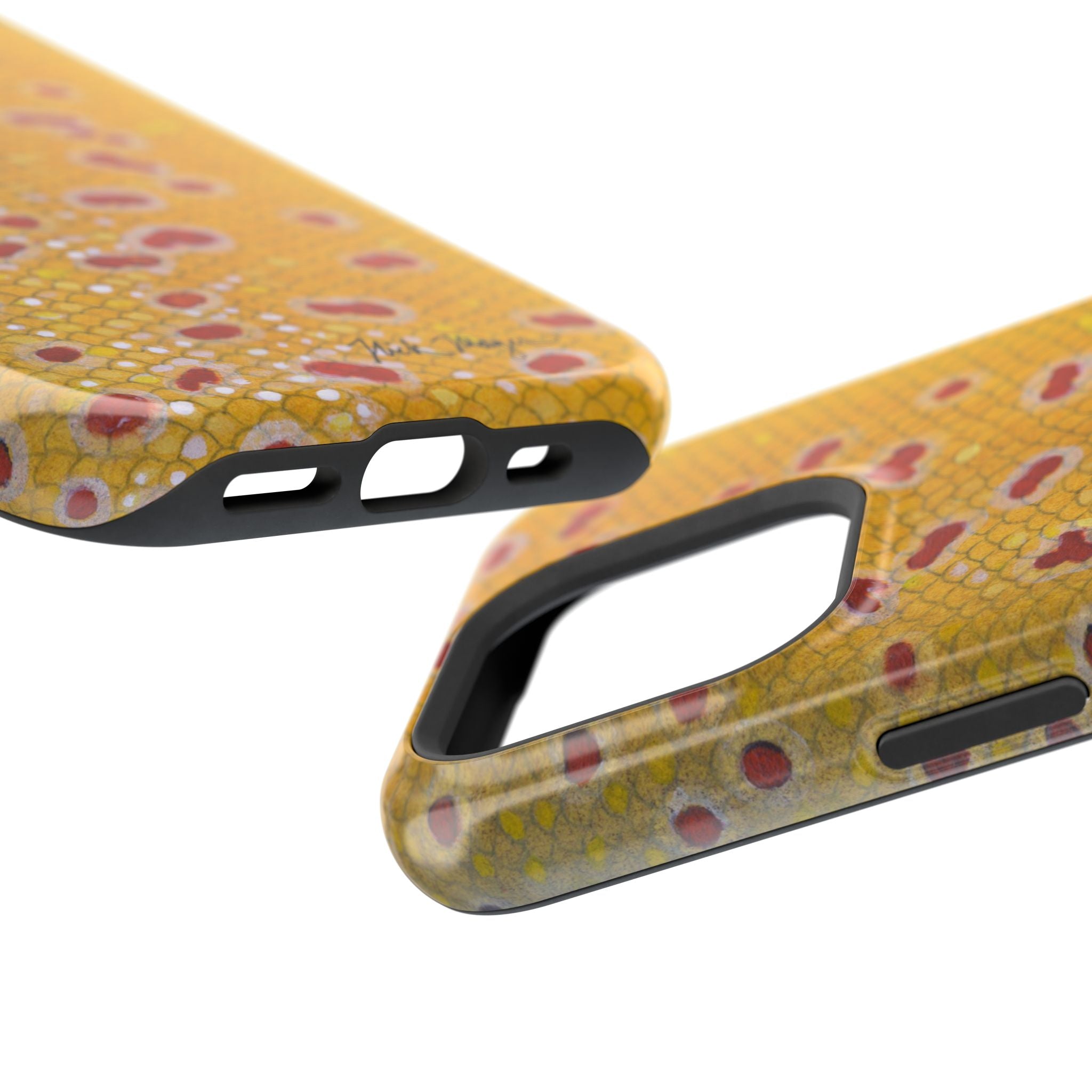 Brown Trout 3 Skin MagSafe iPhone Case