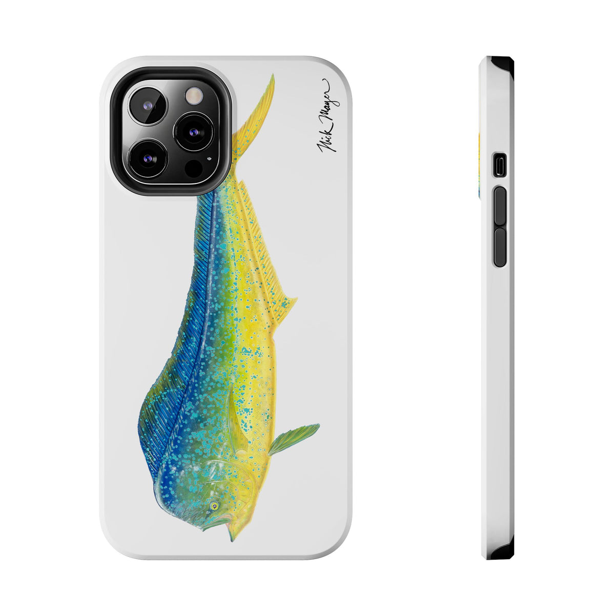 Bull Mahi White Phone Case (iPhone) Printify