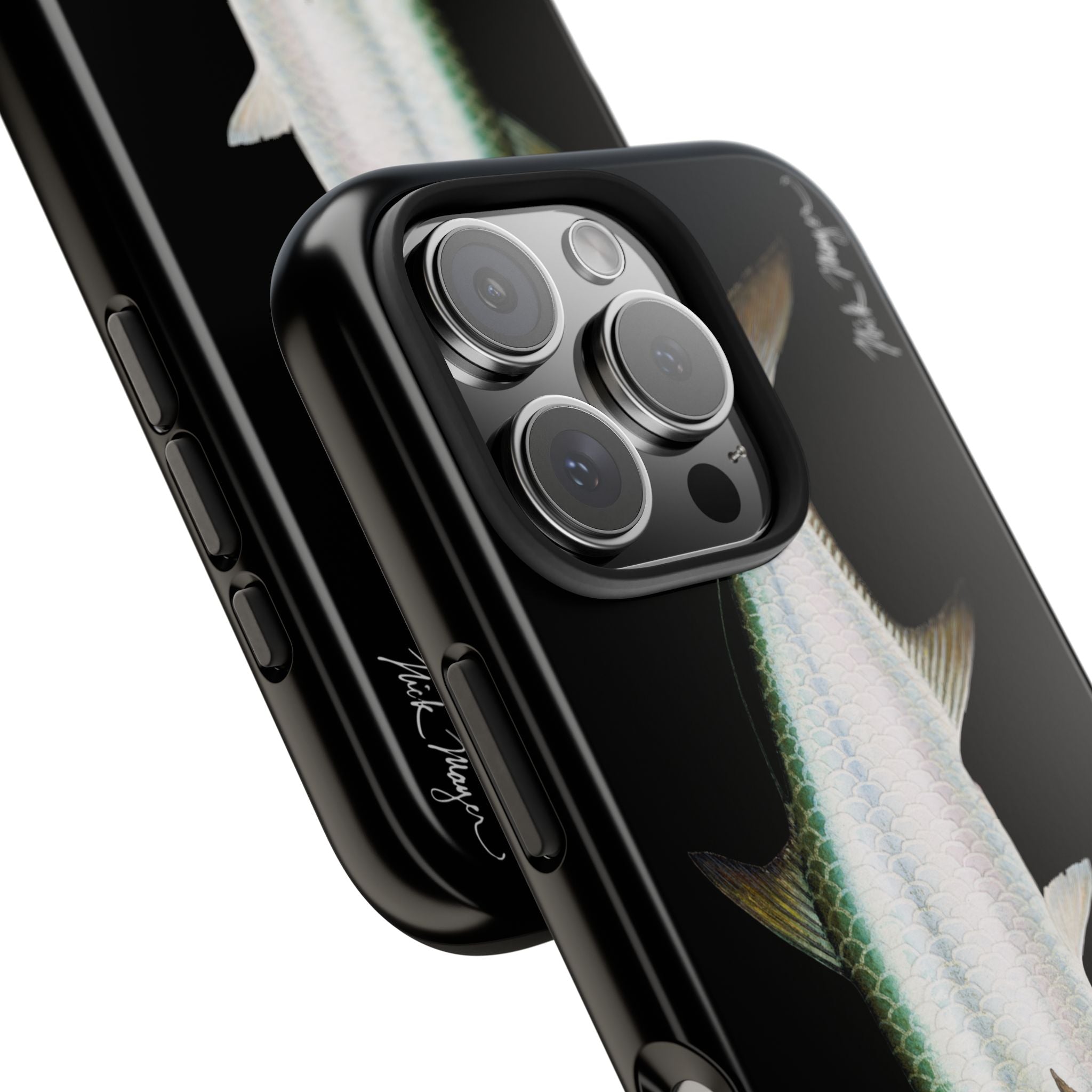 Tarpon Black Phone Case (iPhone)