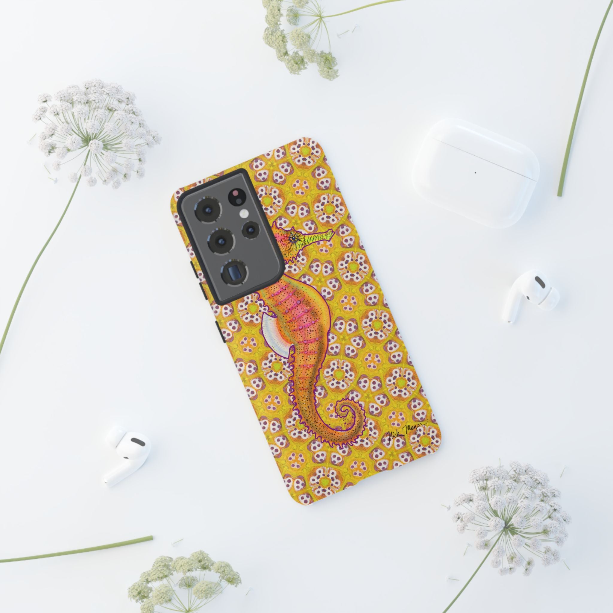 Psychedelic Seahorse Phone Case (Samsung) Printify
