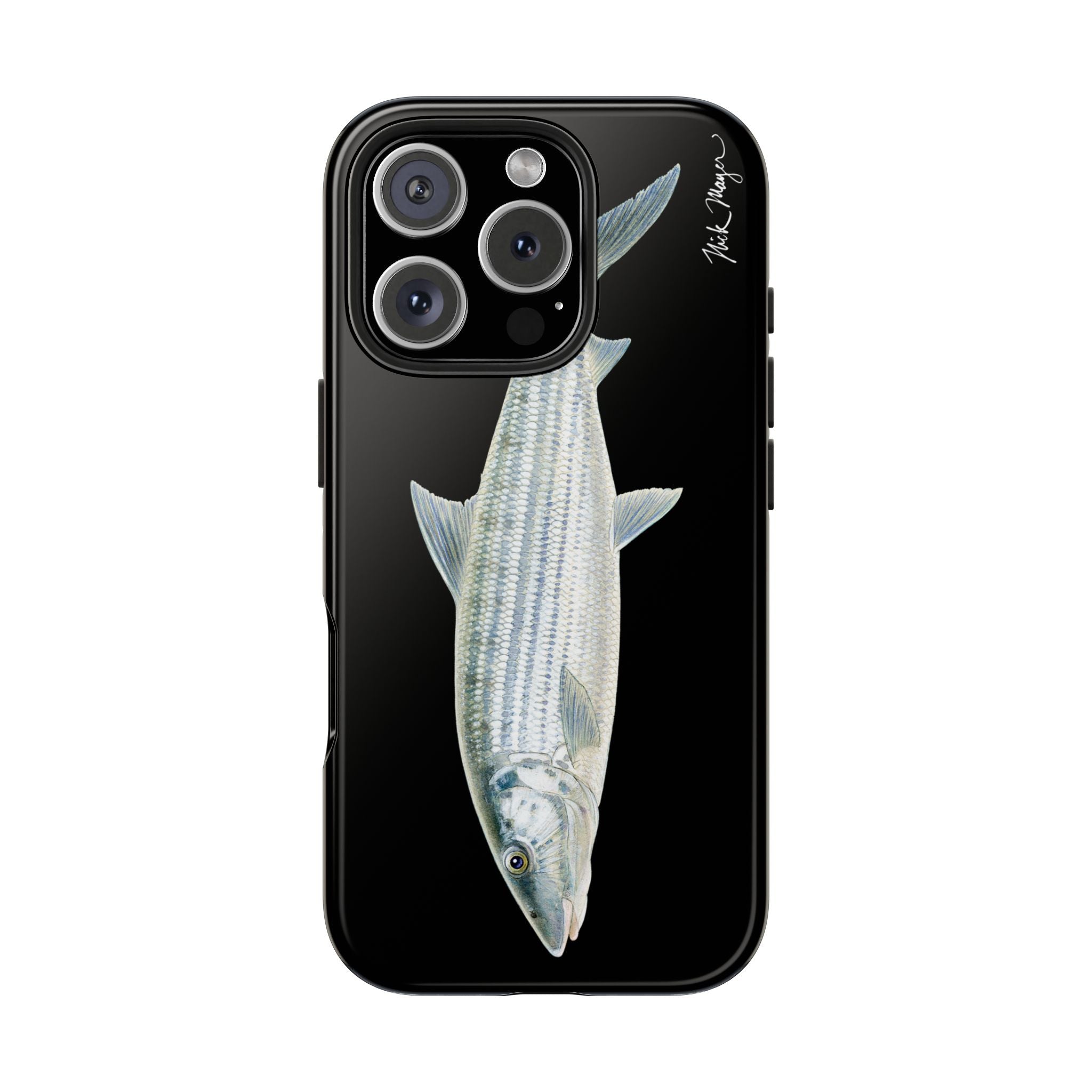 Bonefish Black Phone Case (iPhone)