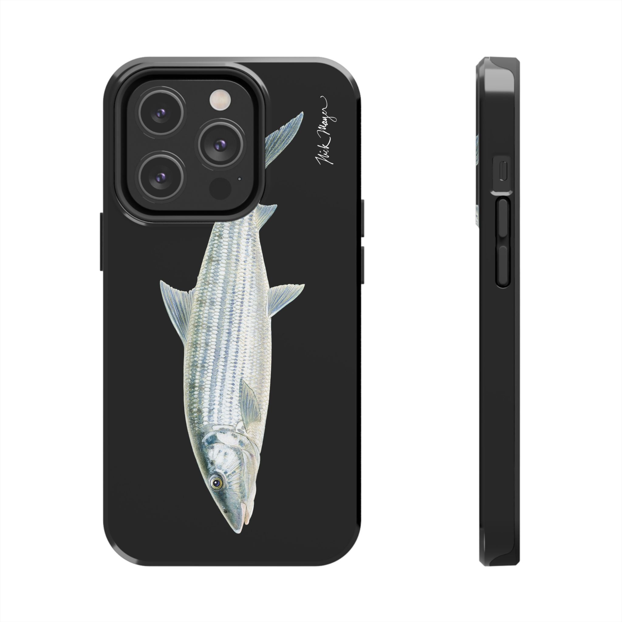 Bonefish Black Phone Case (iPhone)