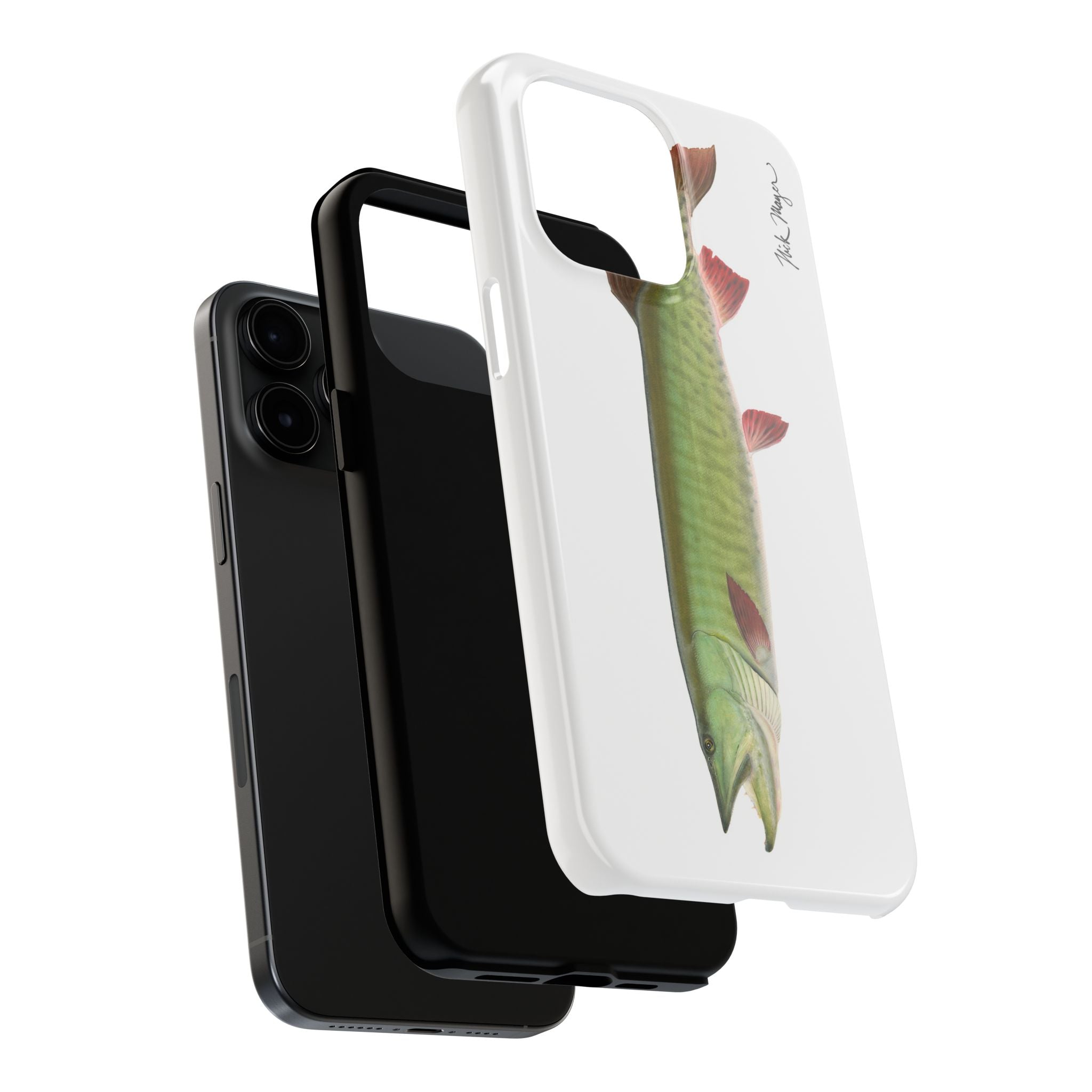 Trophy Muskie White Phone Case (iPhone)