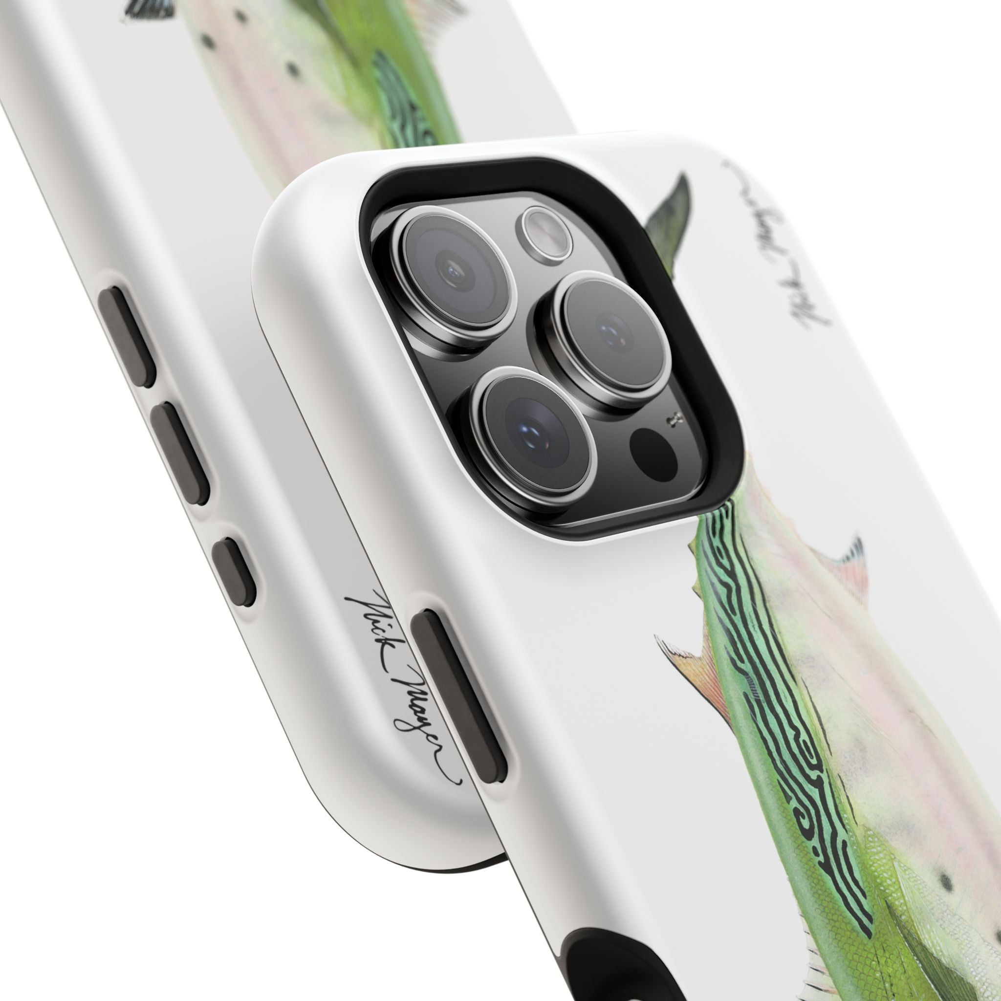 Albie MagSafe White iPhone Case