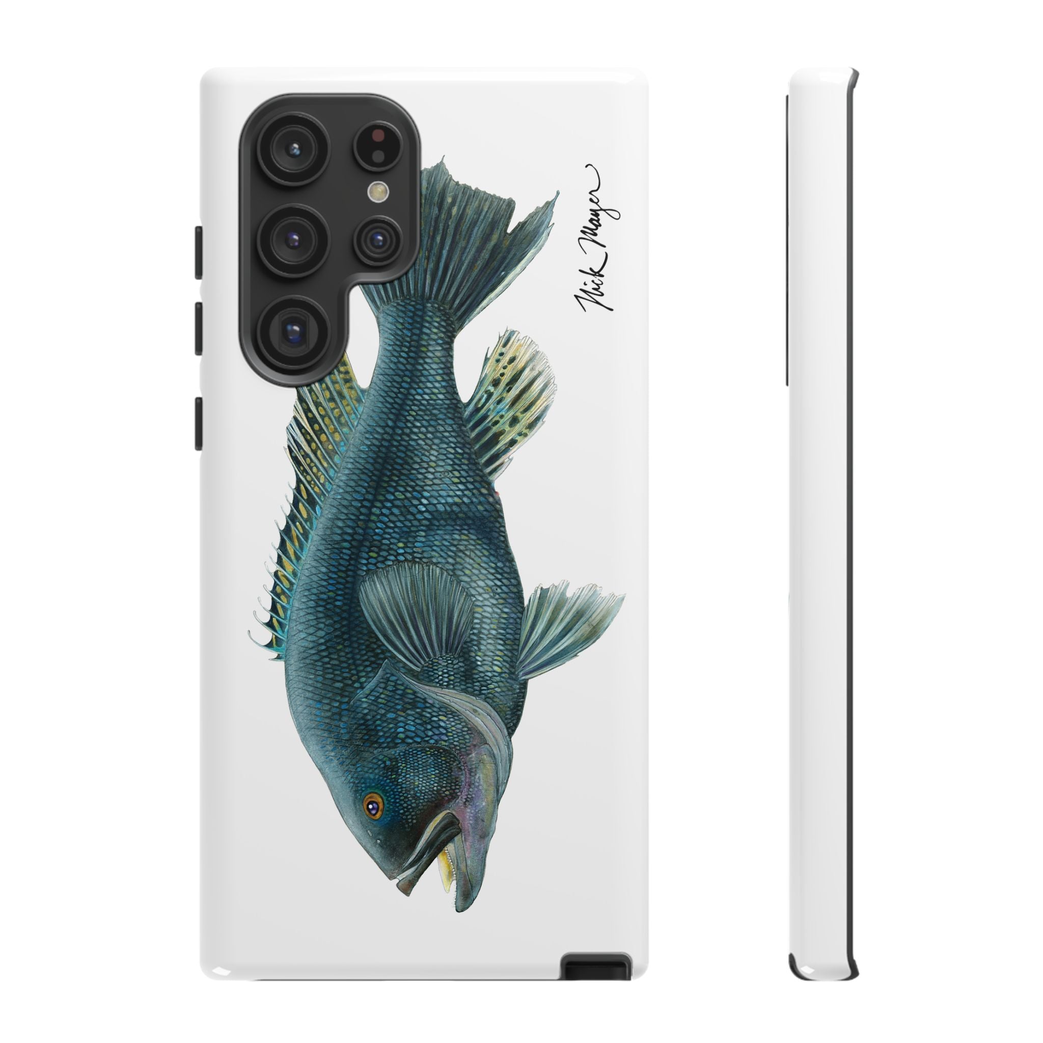Black Sea Bass Phone Case (Samsung) Printify