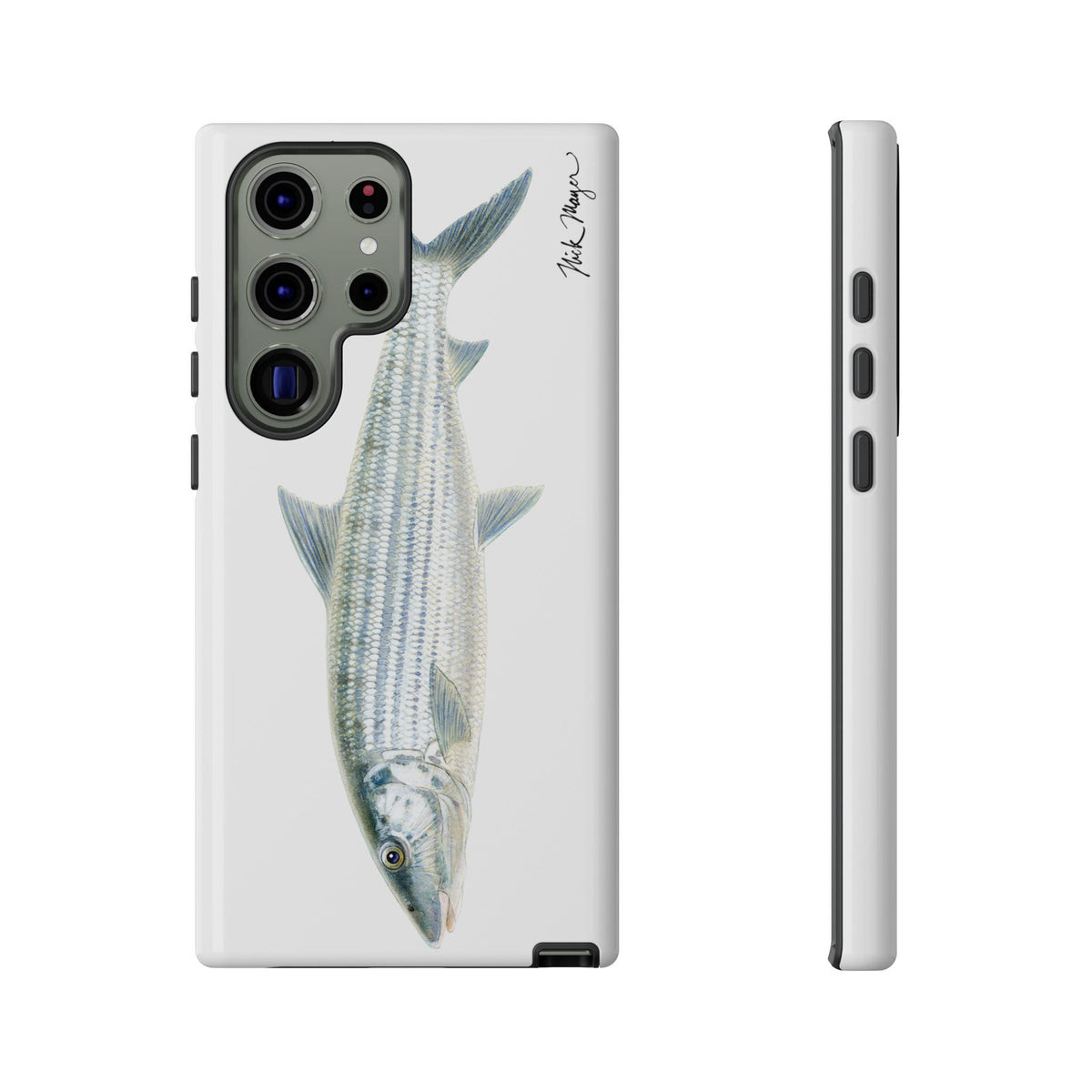 Bonefish White Phone Case (Samsung) Printify