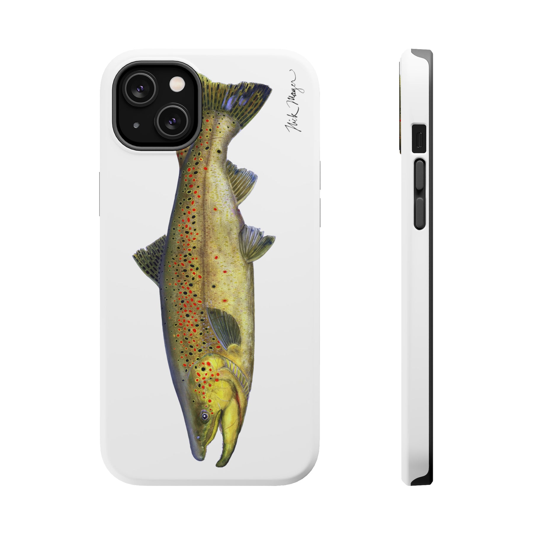 Brown Trout MagSafe iPhone Case