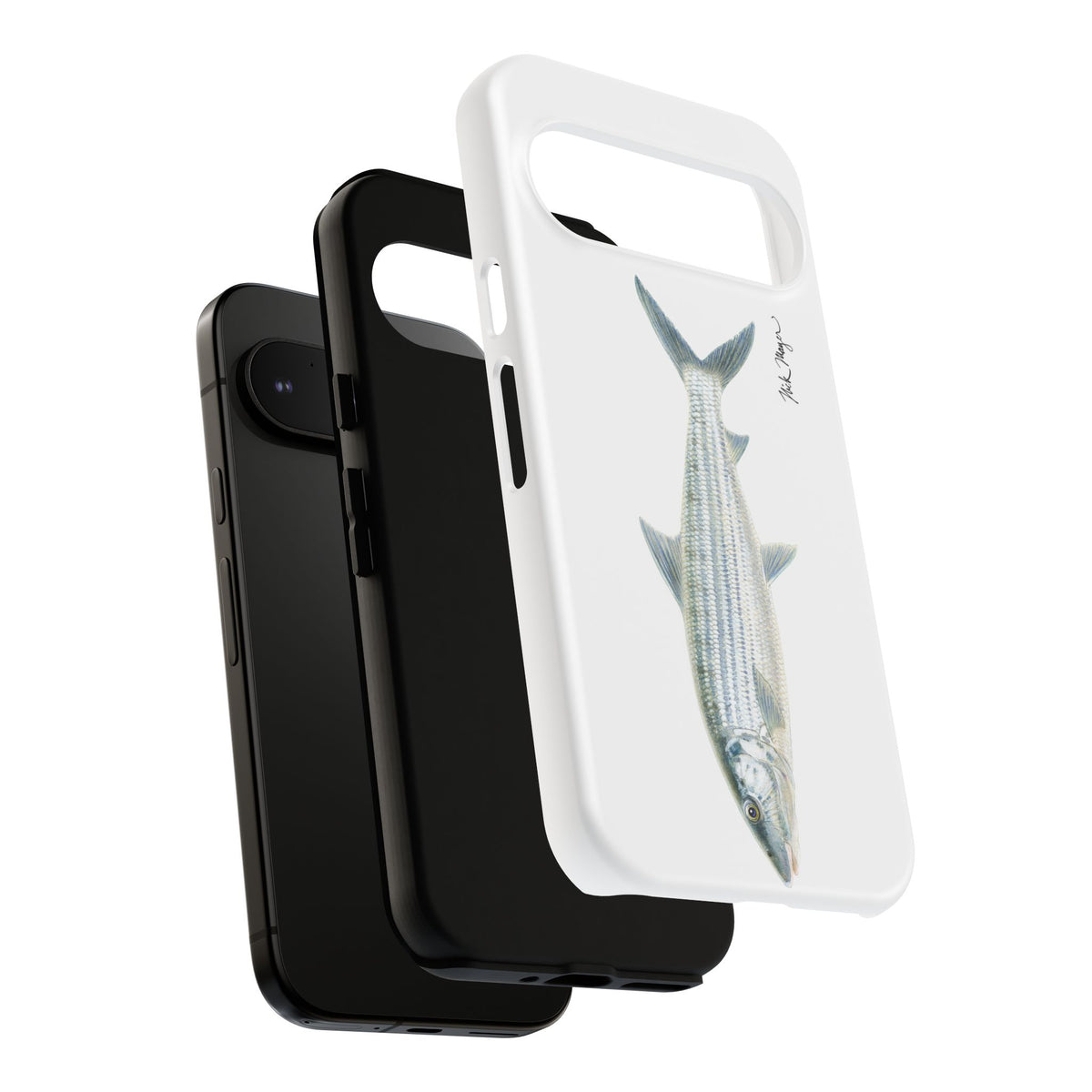 Bonefish White Phone Case (Samsung) Printify