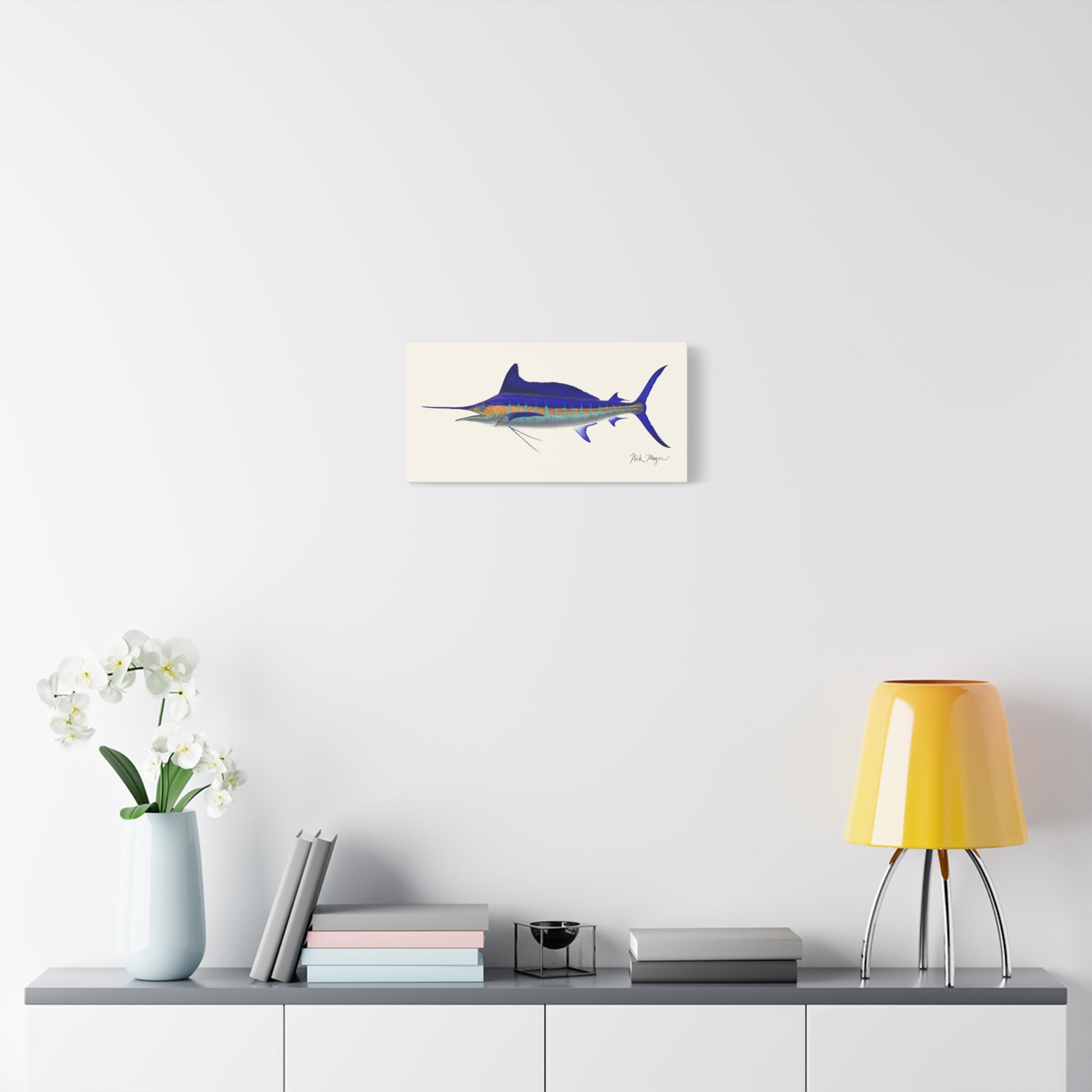 Striped Marlin Canvas Print