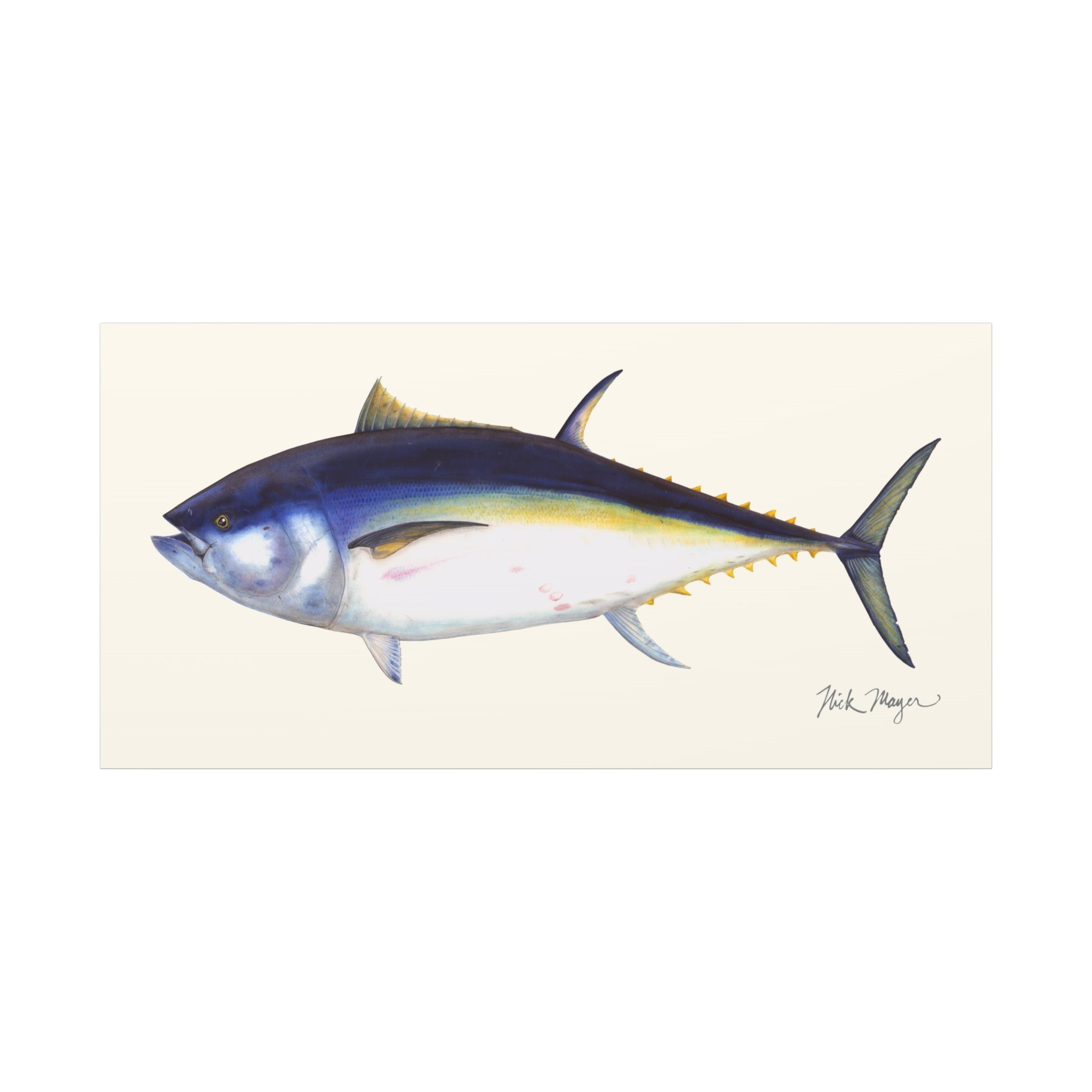 Giant Bluefin Tuna I Canvas Print