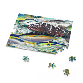 Saltwater Fish Art Puzzles (120, 250 & 500-Piece)