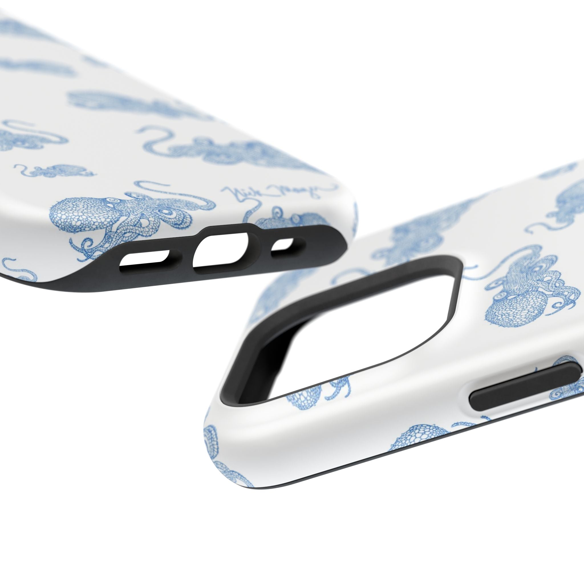 Blue Octopus 2 MagSafe iPhone Case