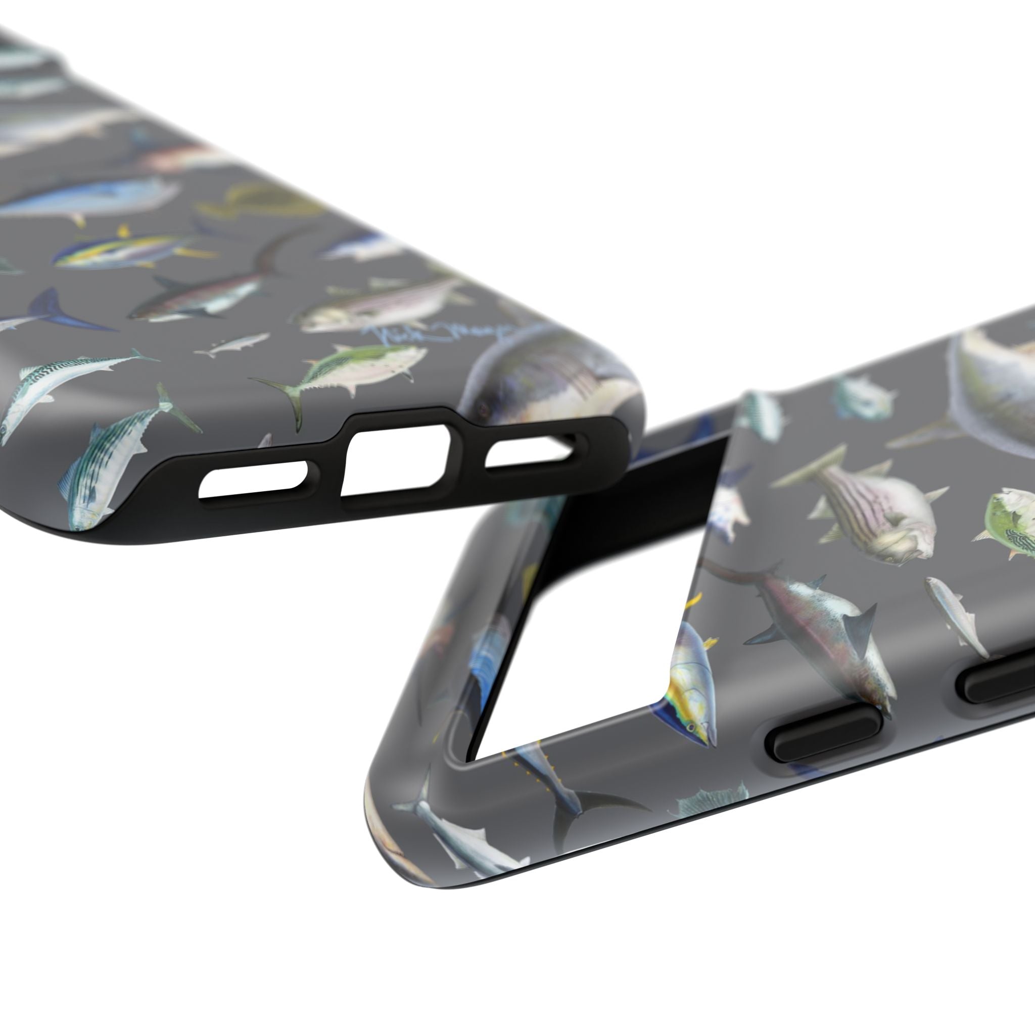 New England Offshore Fish Grey Phone Case, NEW!  (Samsung)