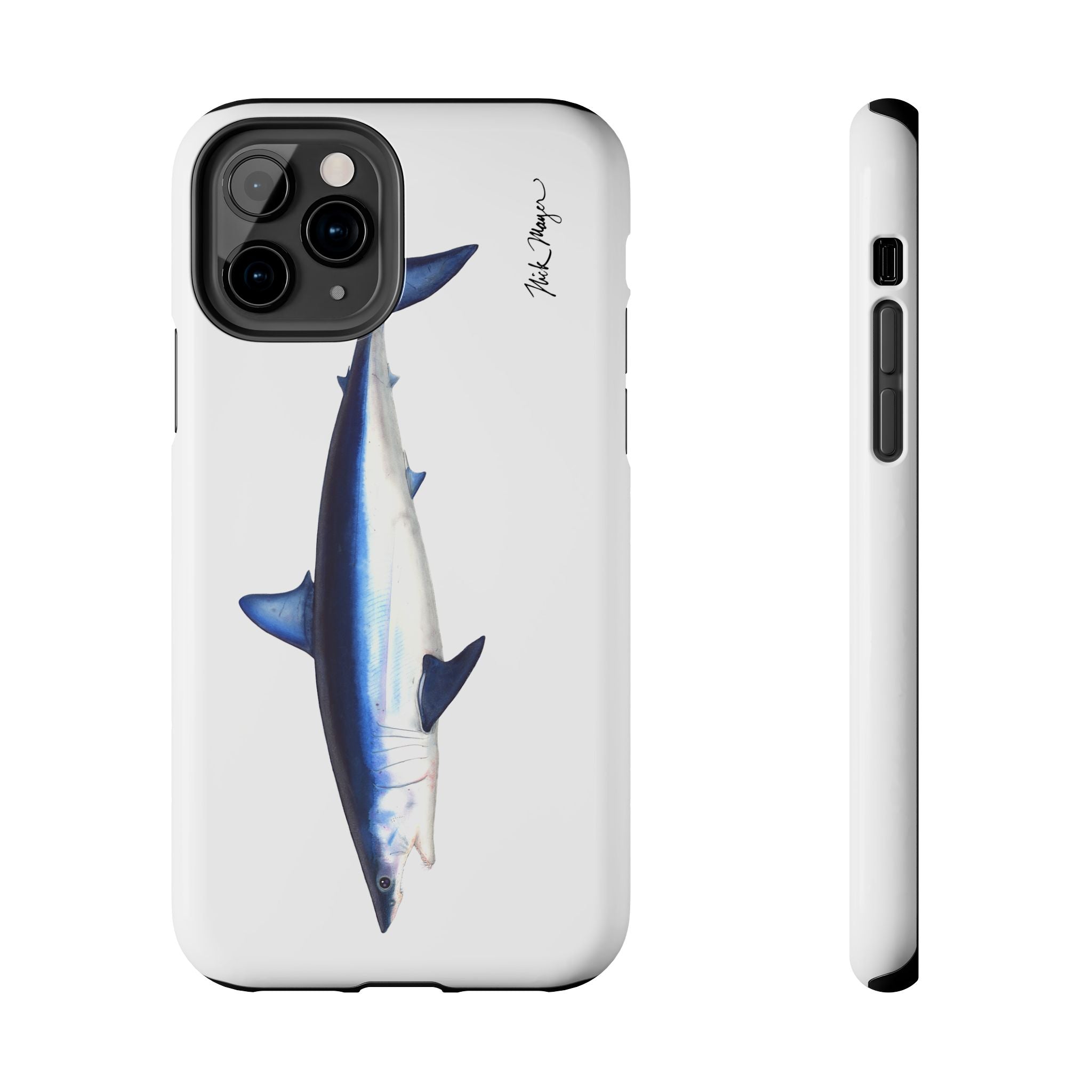Mako Shark White Phone Case (iPhone)