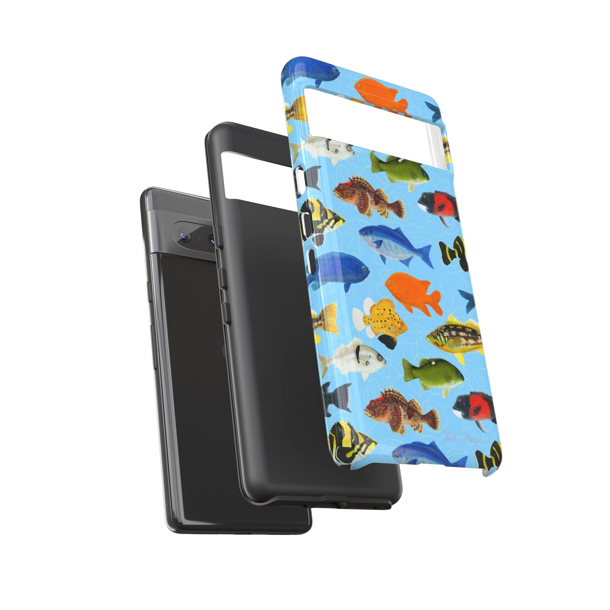 NEW California Fish Blue Phone Case (Samsung)