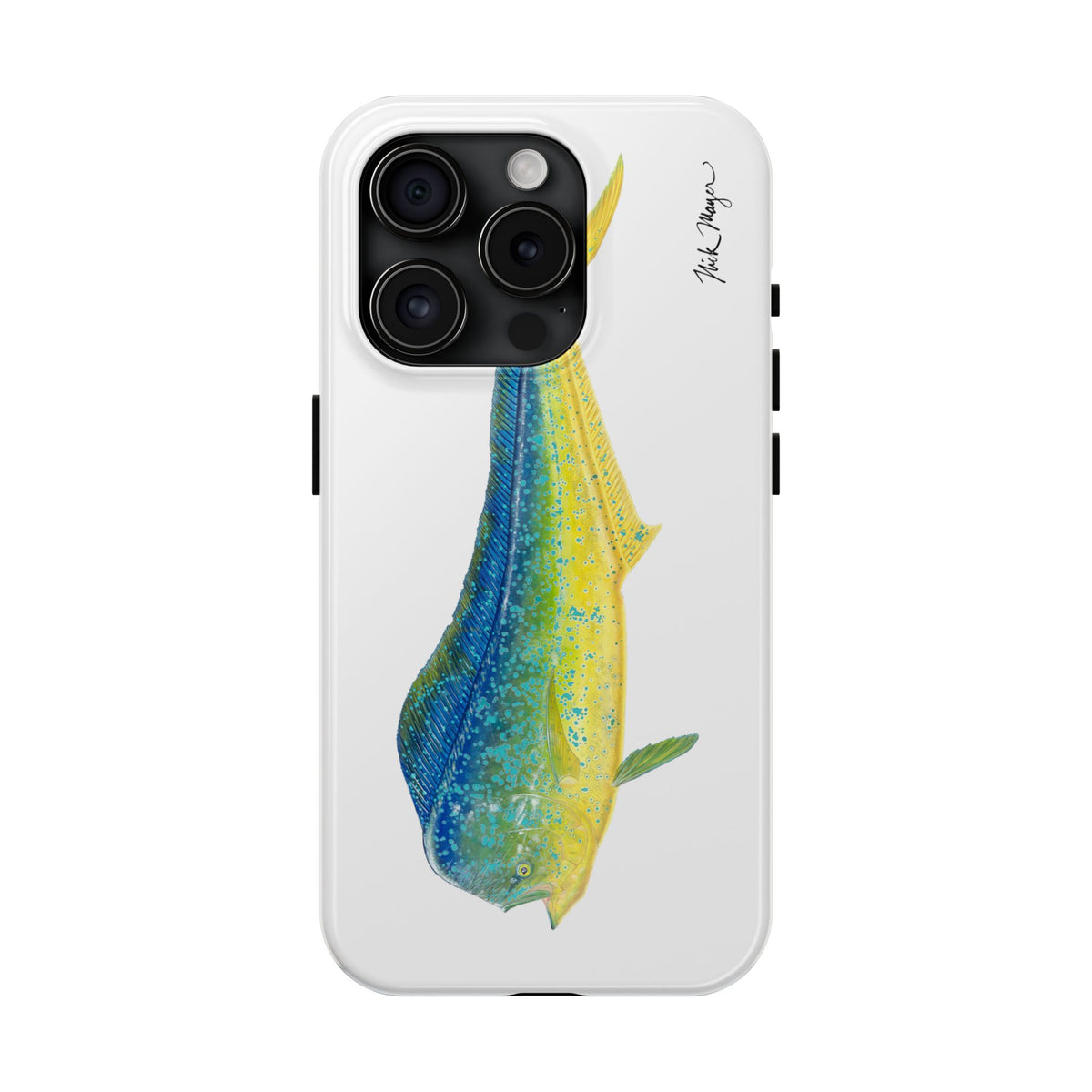 Bull Mahi White Phone Case (iPhone) Printify