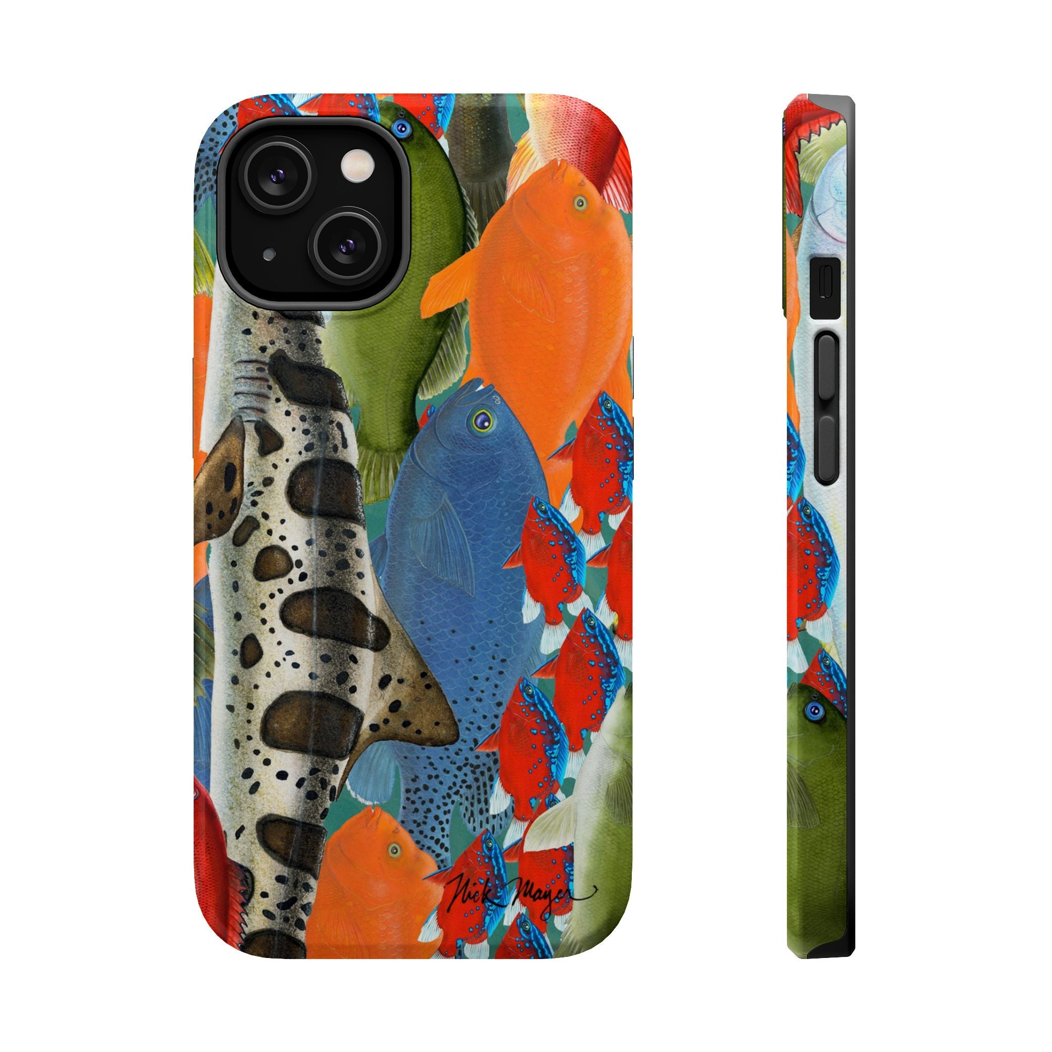 California Dive Fish MagSafe iPhone Case