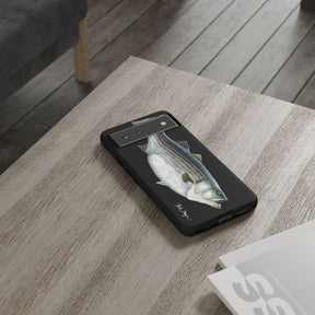 Cow Striper Phone Case (Samsung) - black