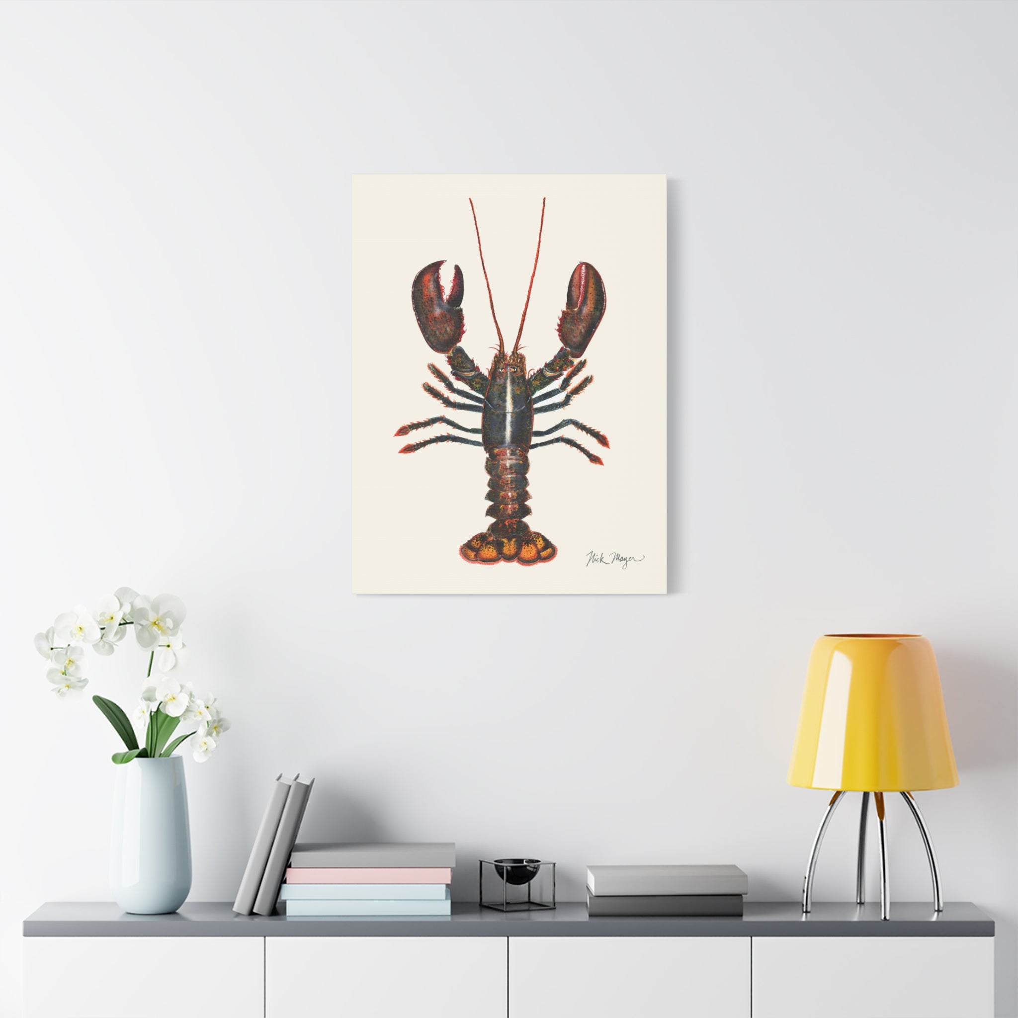 Northern Lobster Canvas Print