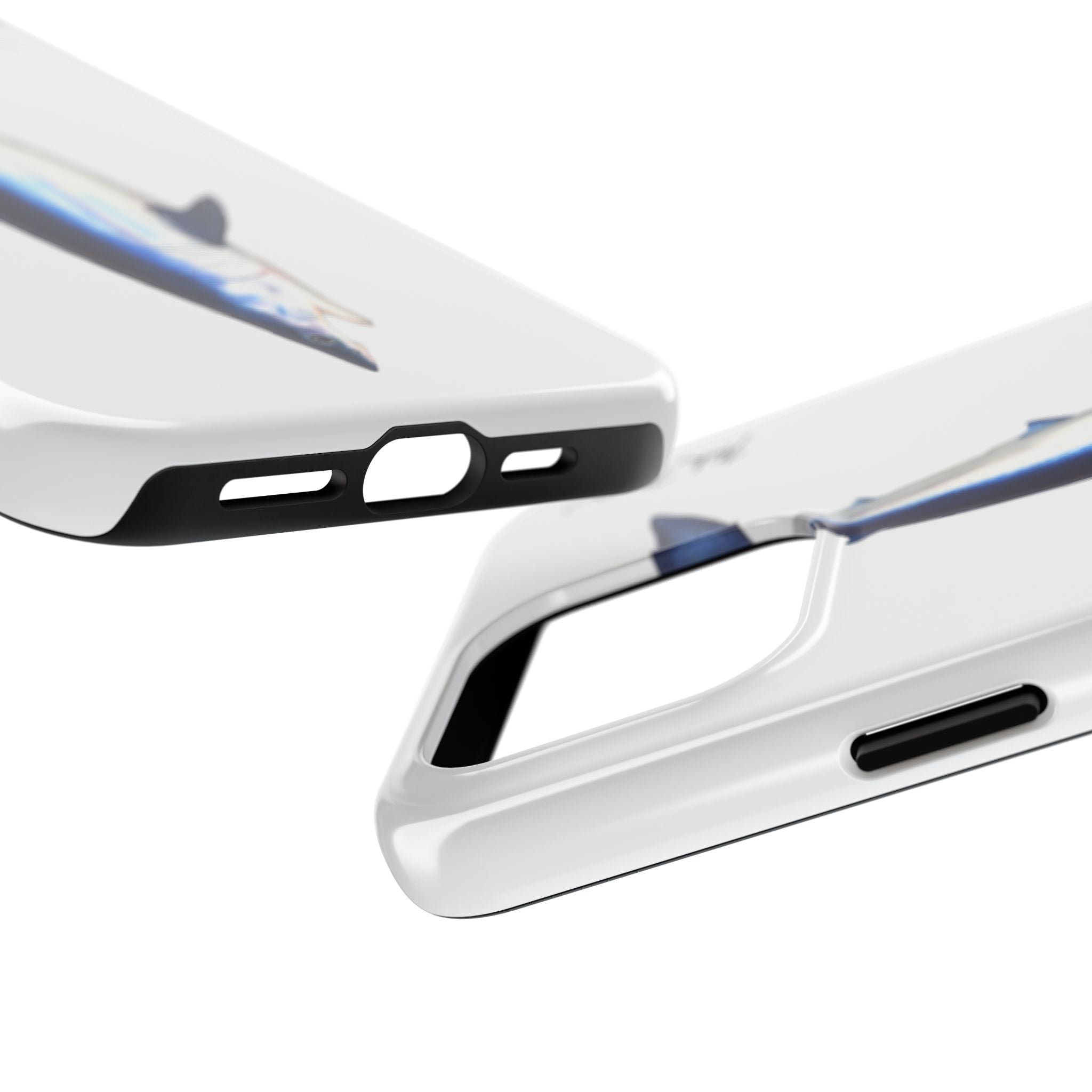 Mako Shark White Phone Case (iPhone)