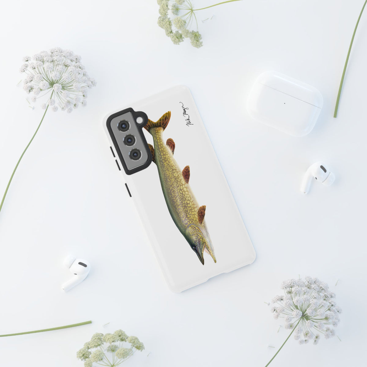 Copy of Northern Pike Phone Case (Samsung) Printify