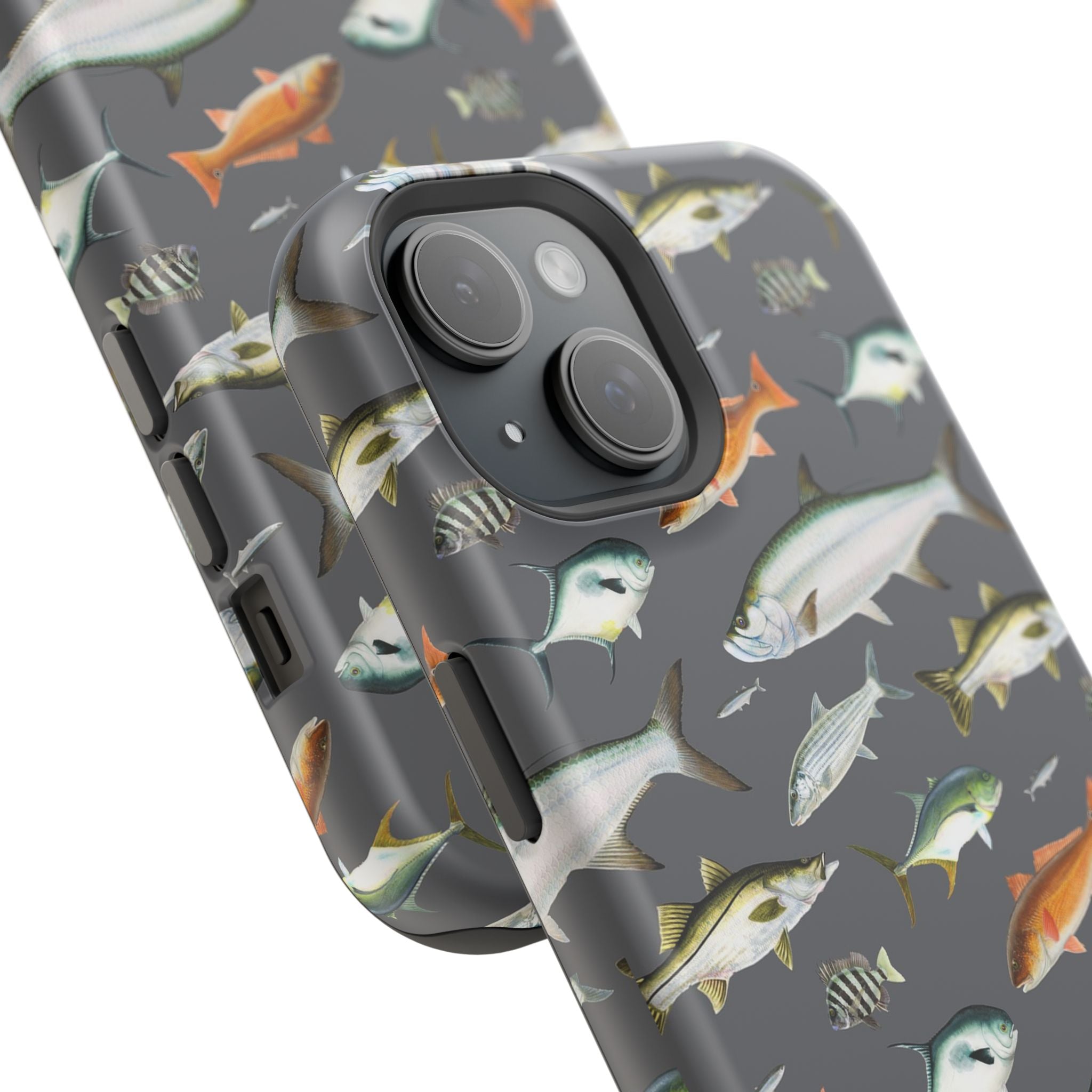 Southern Fish Grey MagSafe iPhone Case