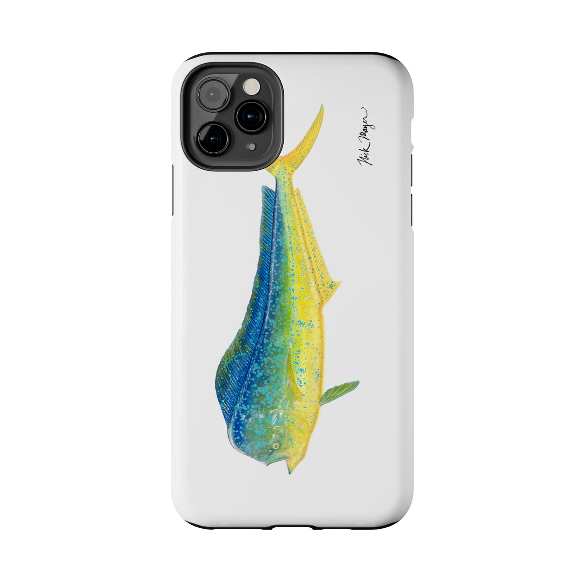 Bull Mahi White Phone Case (iPhone) Printify