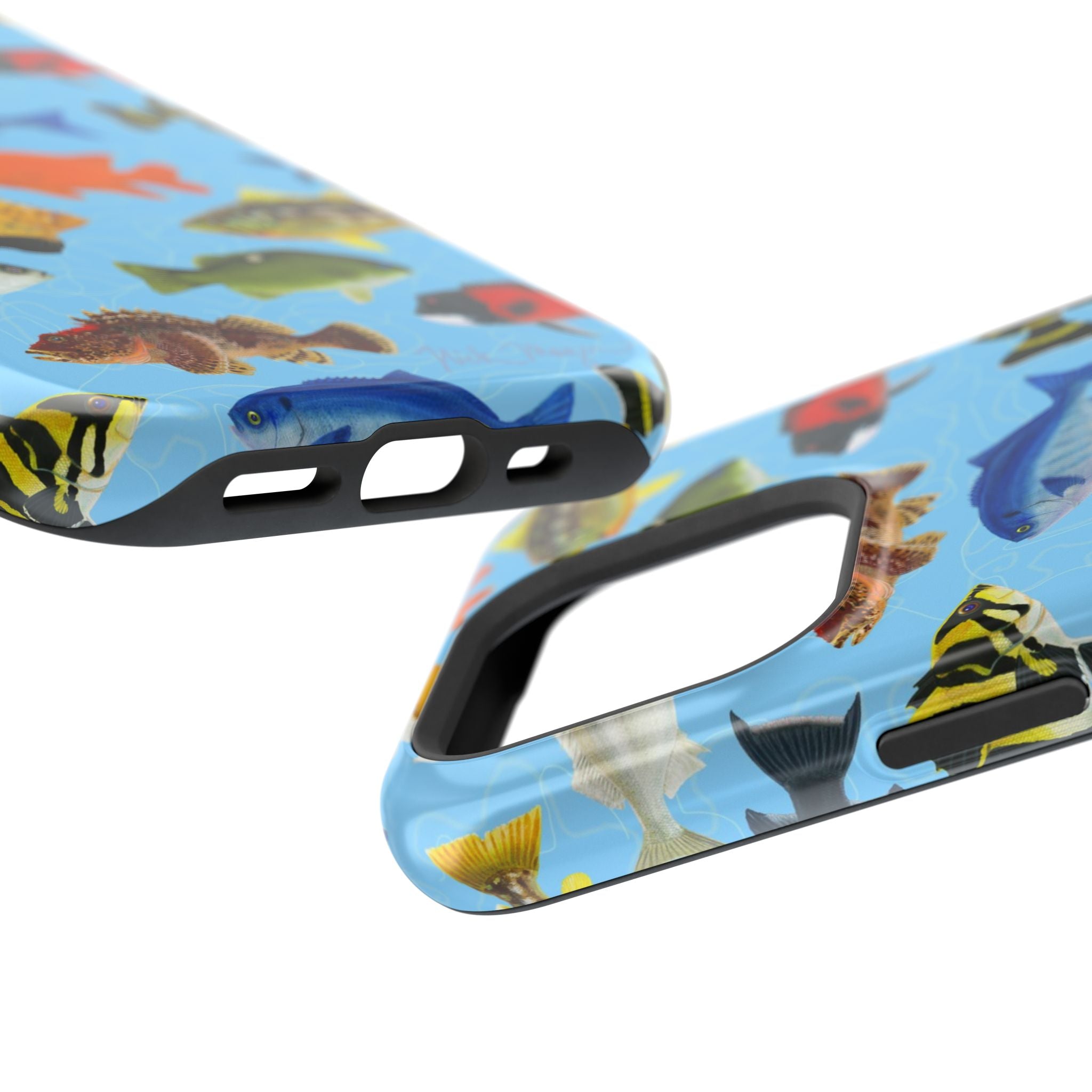 California Fish Blue MagSafe iPhone Case