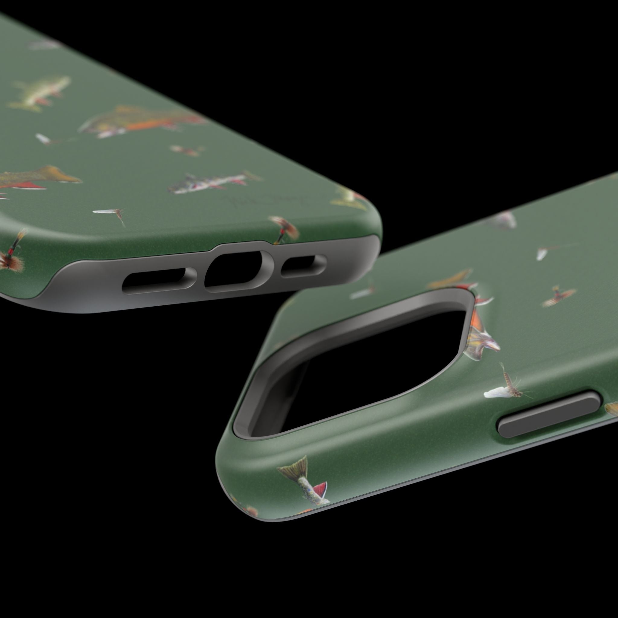 Trout and Flies MagSafe iPhone Case