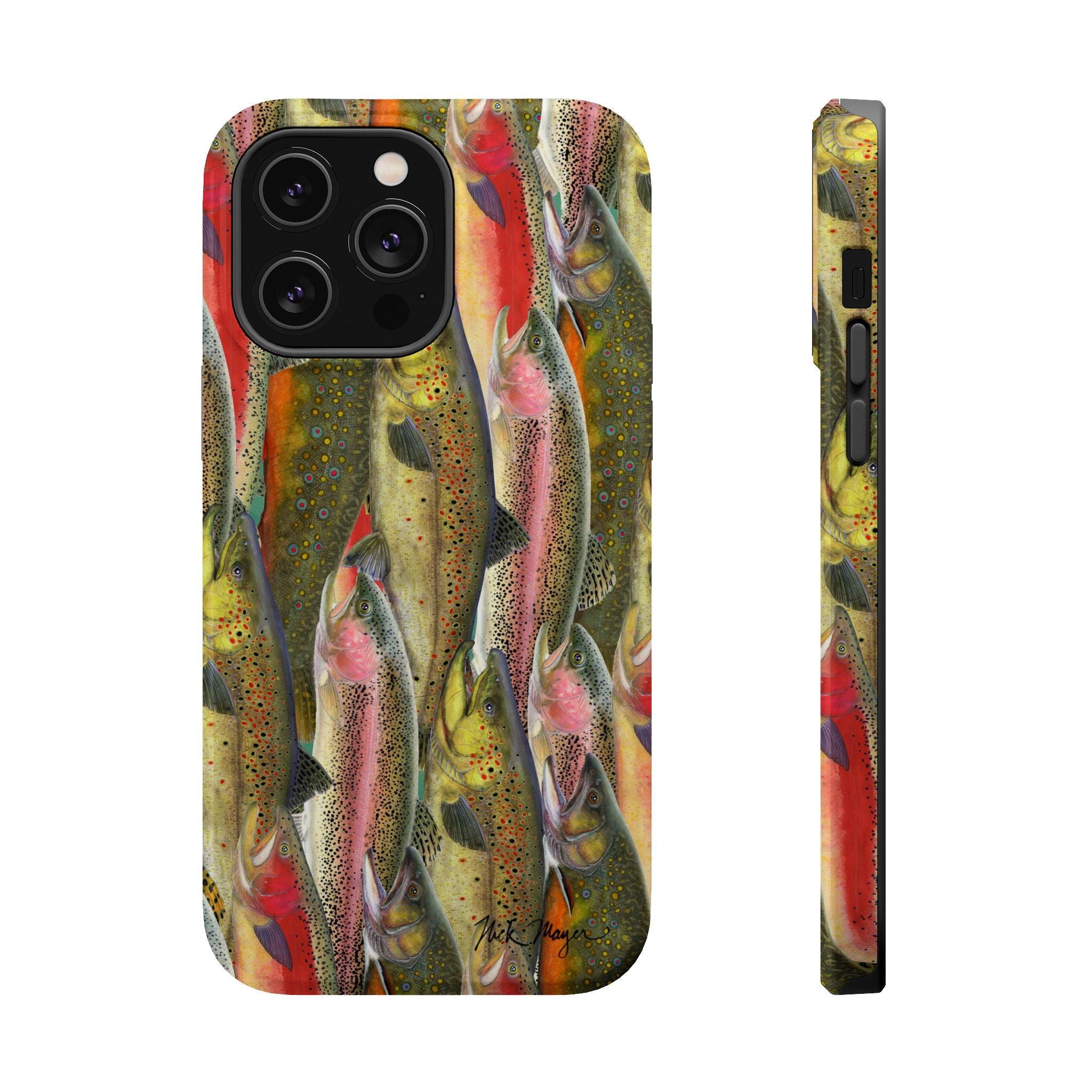 Trout Angler MagSafe iPhone Case