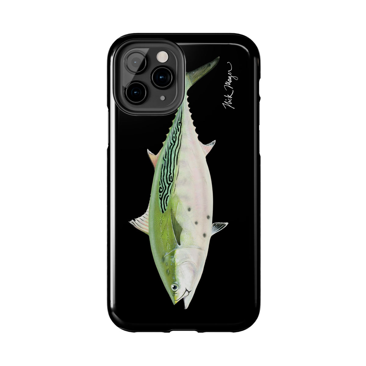 Albie Black Phone Case (iPhone) Printify