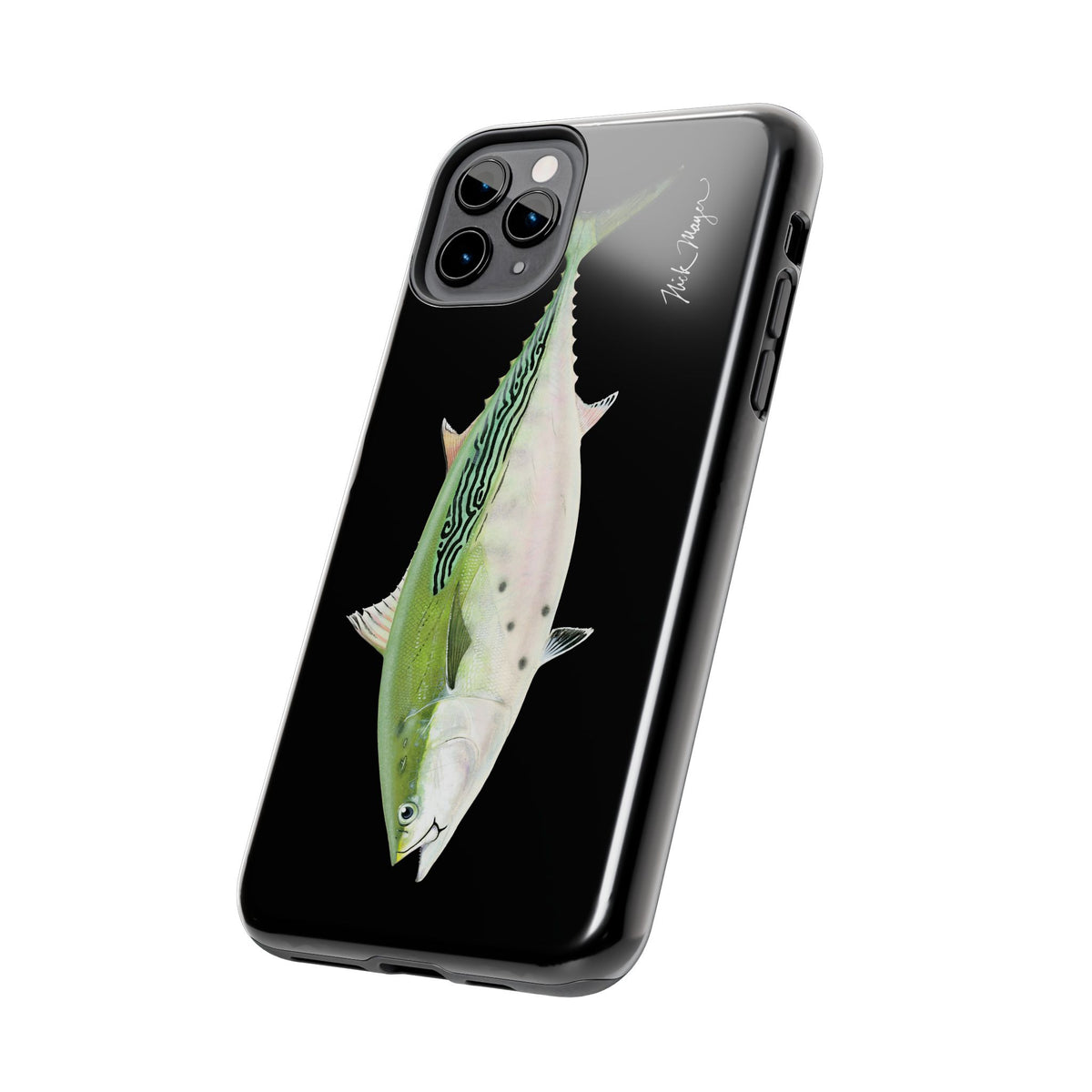 Albie Black Phone Case (iPhone) Printify