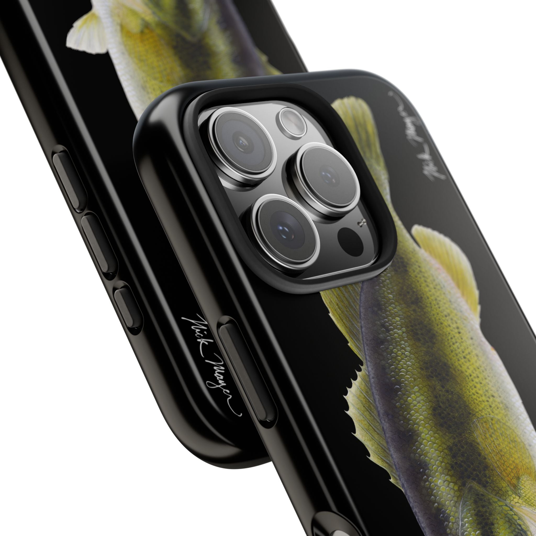 Largemouth Bass Black Phone Case (iPhone)