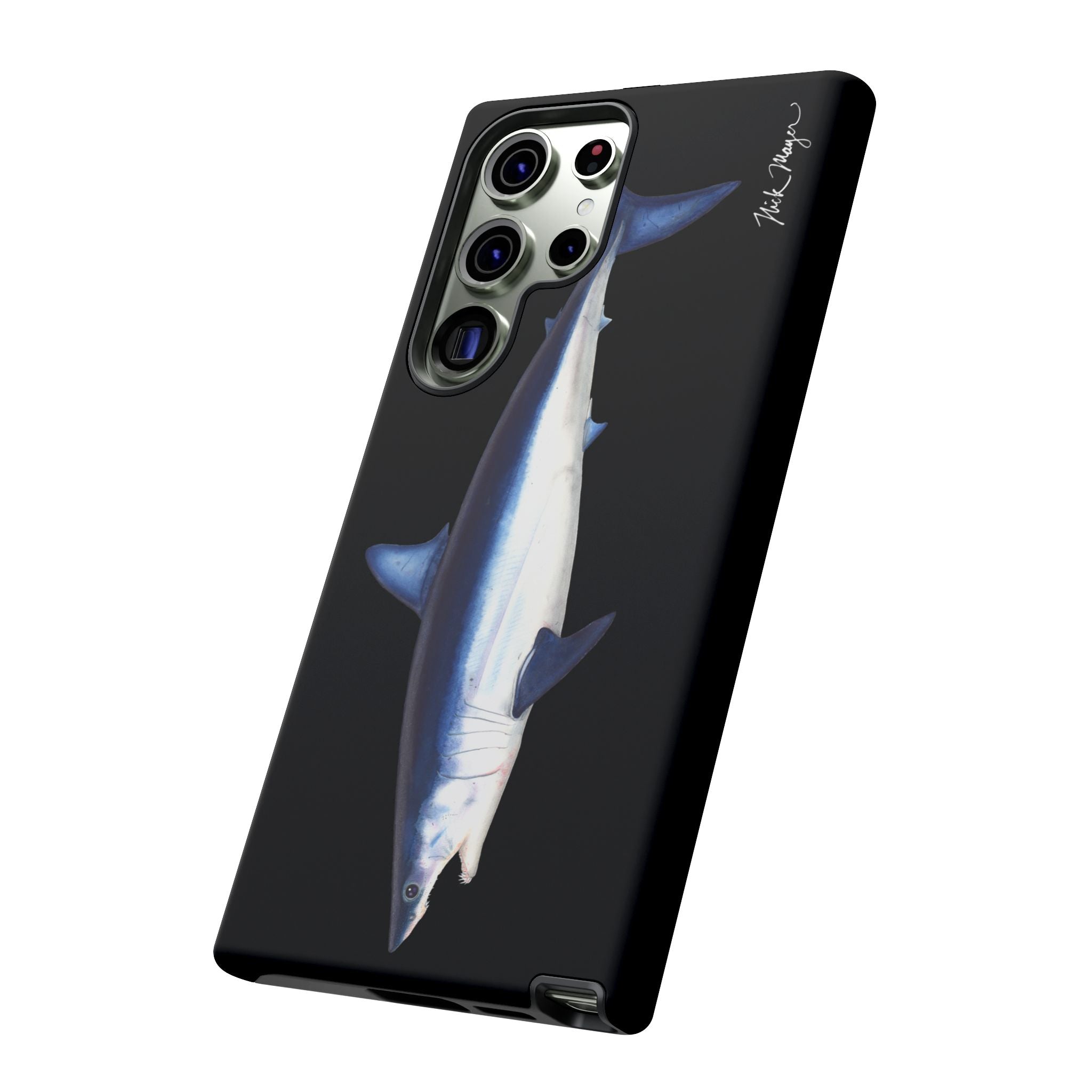 Mako Shark Black Phone Case (Samsung)