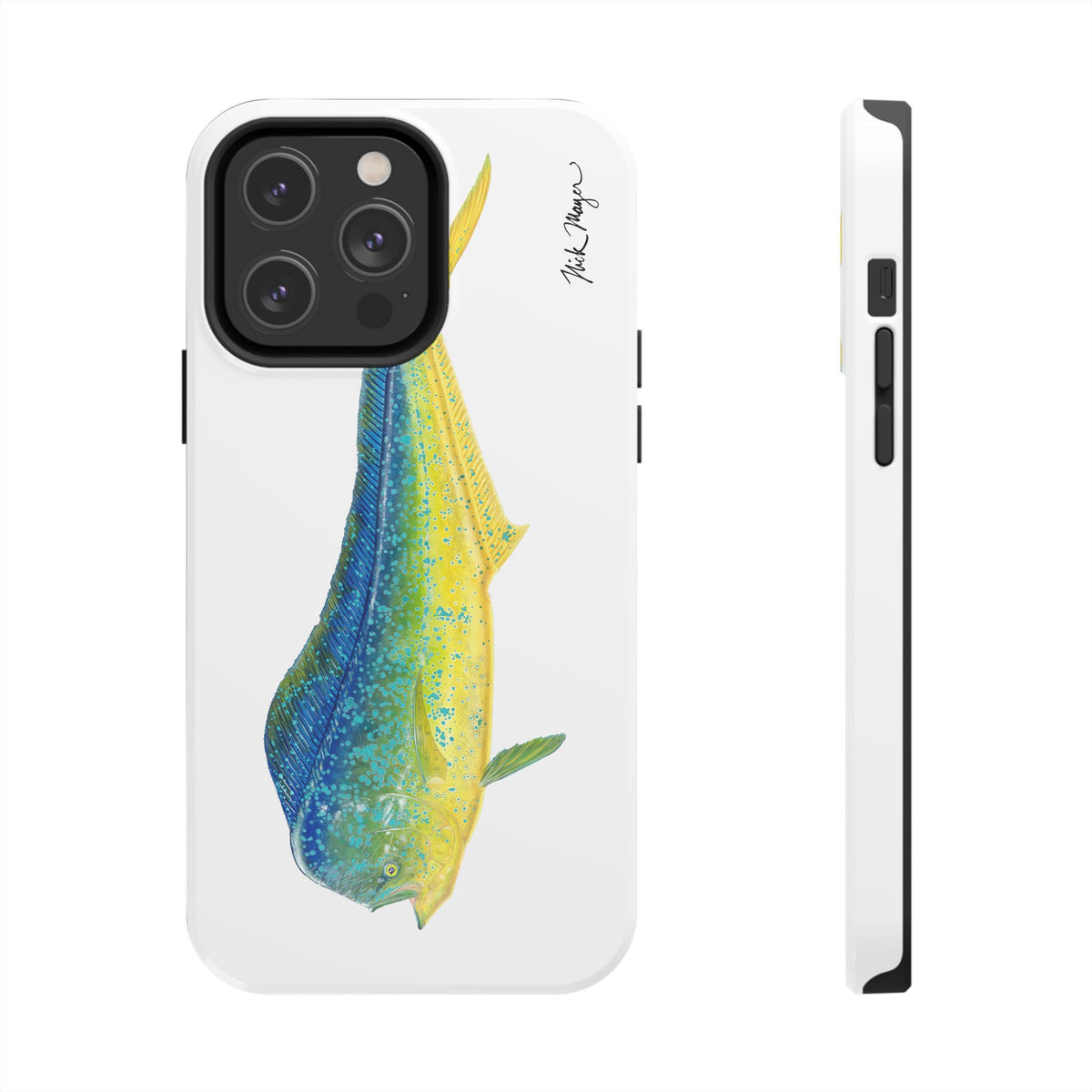 Bull Mahi White Phone Case (iPhone) Printify