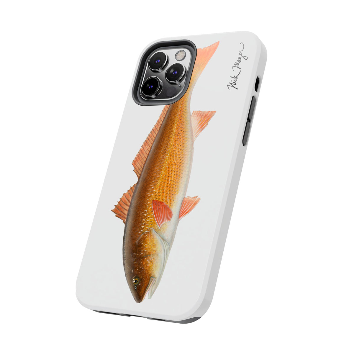Redfish White Phone Case (iPhone) Printify
