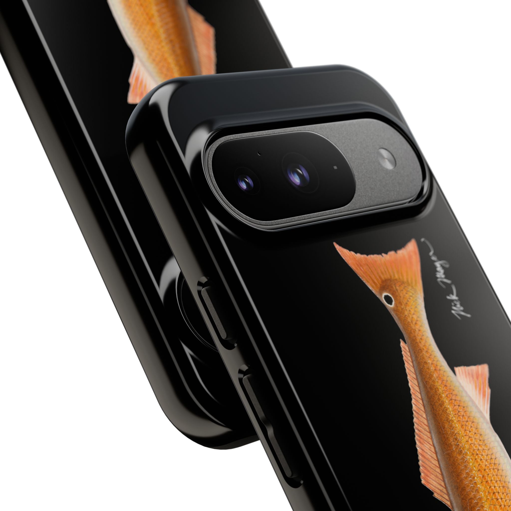 Redfish Black Phone Case (Samsung) Printify