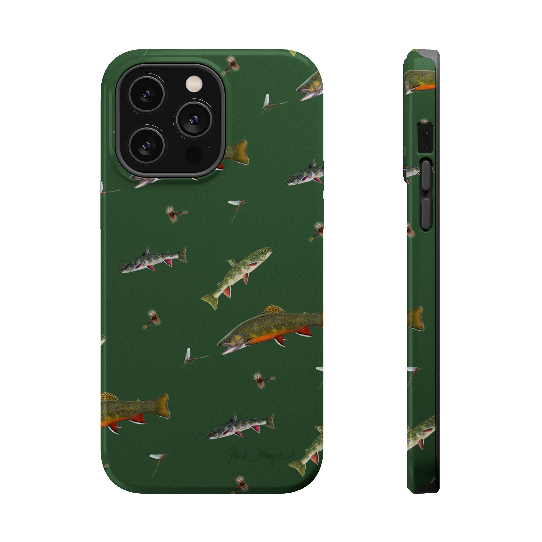 Trout and Flies MagSafe iPhone Case