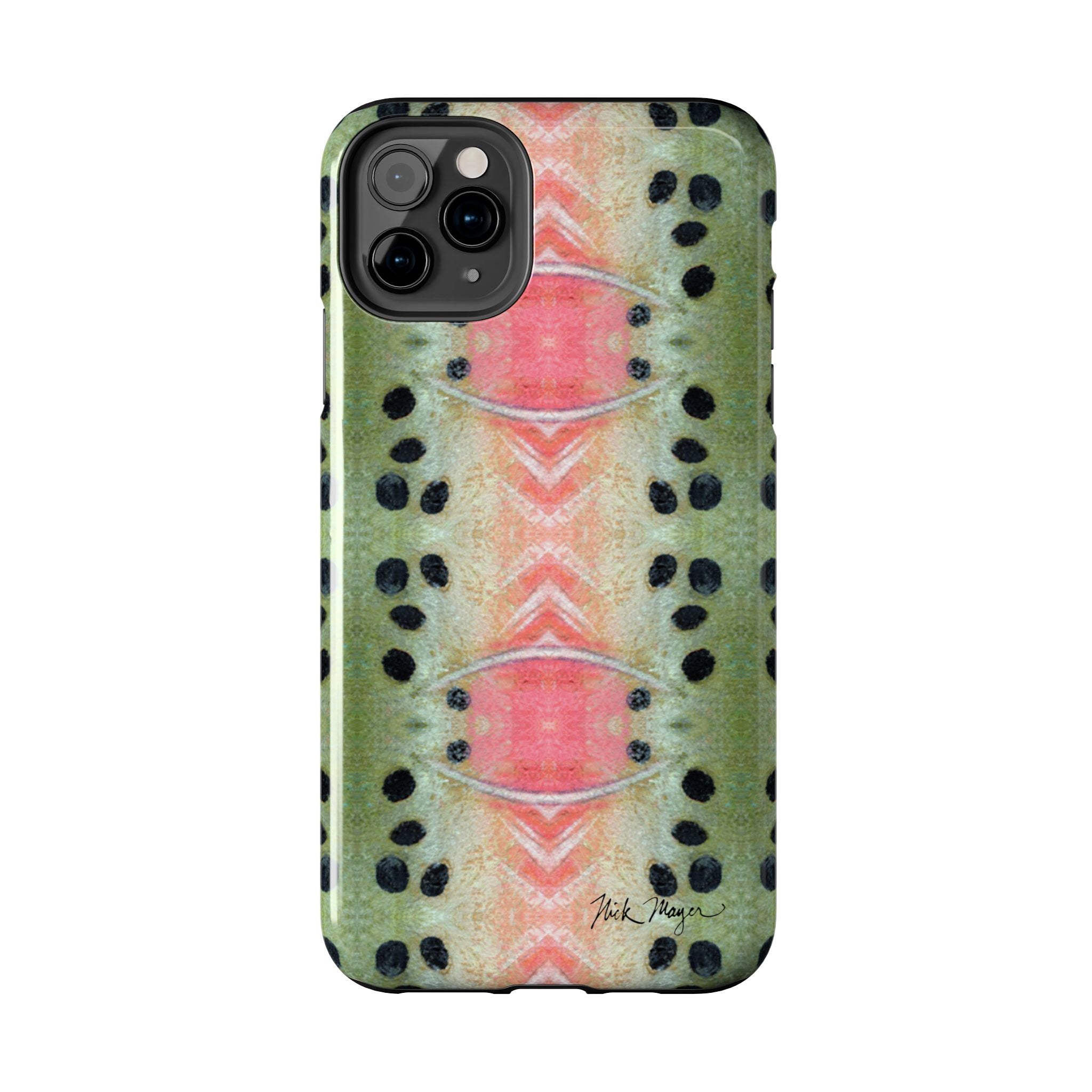Rainbow Trout Pattern Phone Case (iPhone)