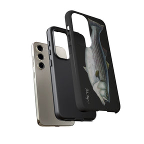 Cow Striper Phone Case (Samsung) - black