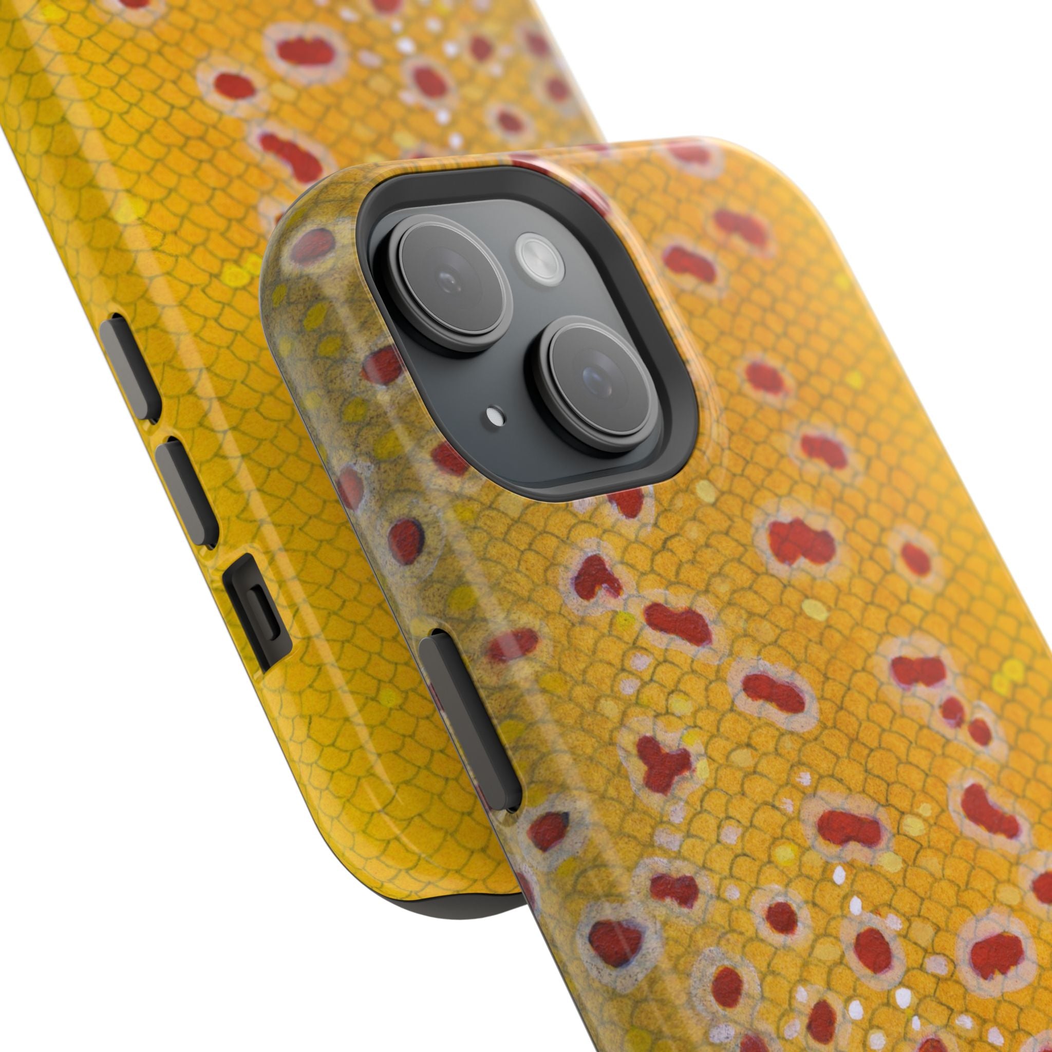 Brown Trout 3 Skin MagSafe iPhone Case
