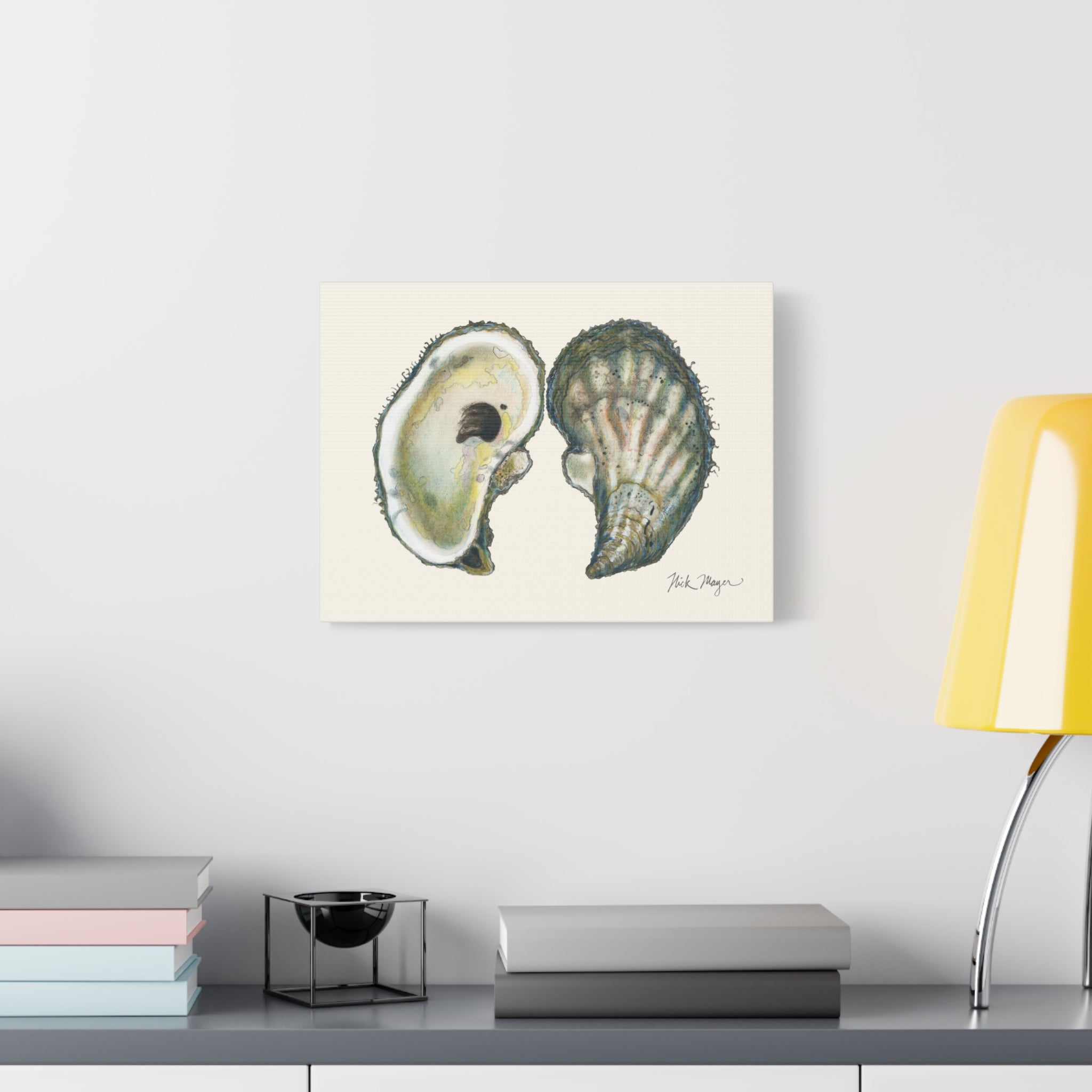 Atlantic Oysters I Canvas Print