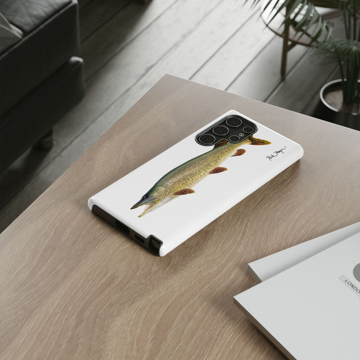Copy of Northern Pike Phone Case (Samsung) Printify