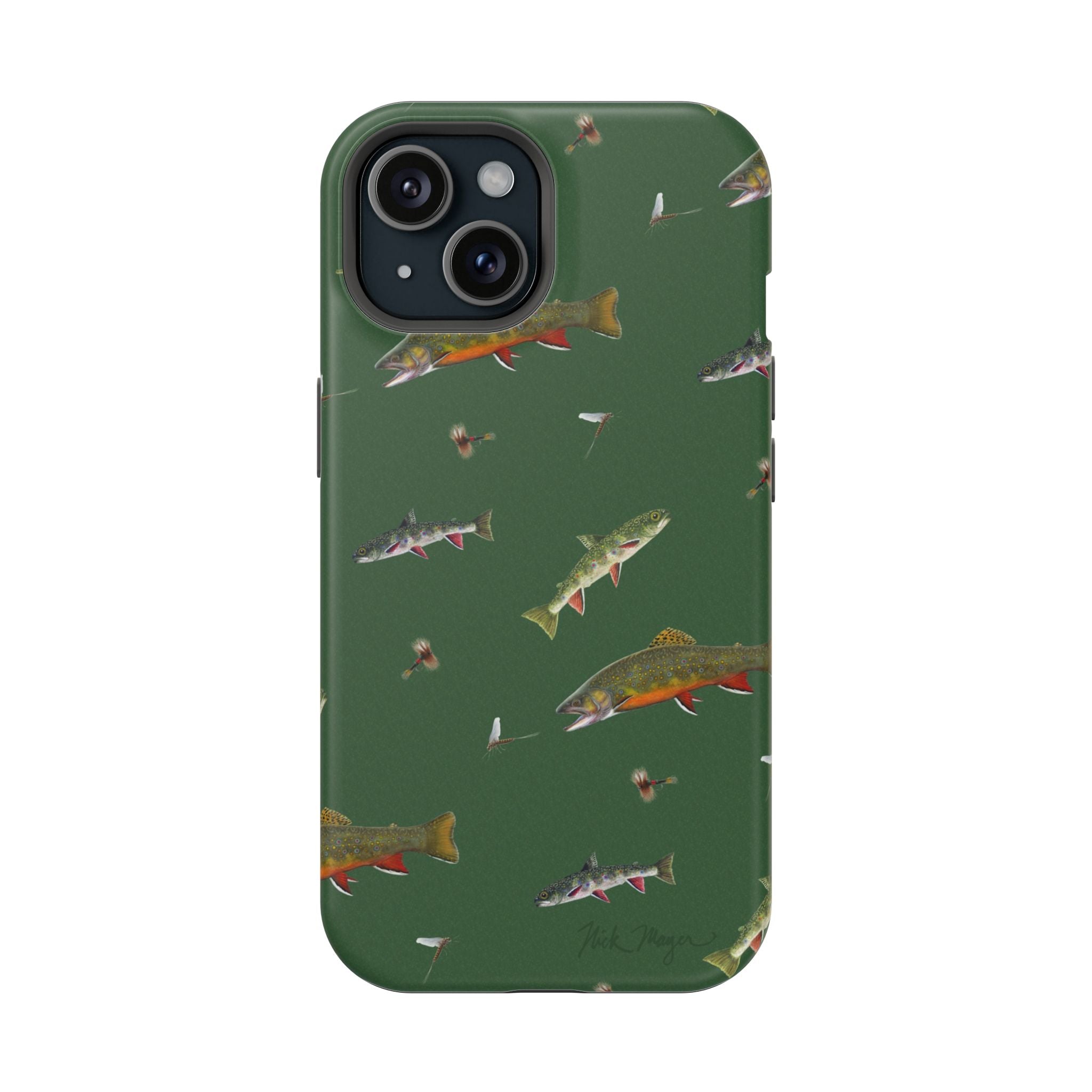 Trout and Flies MagSafe iPhone Case