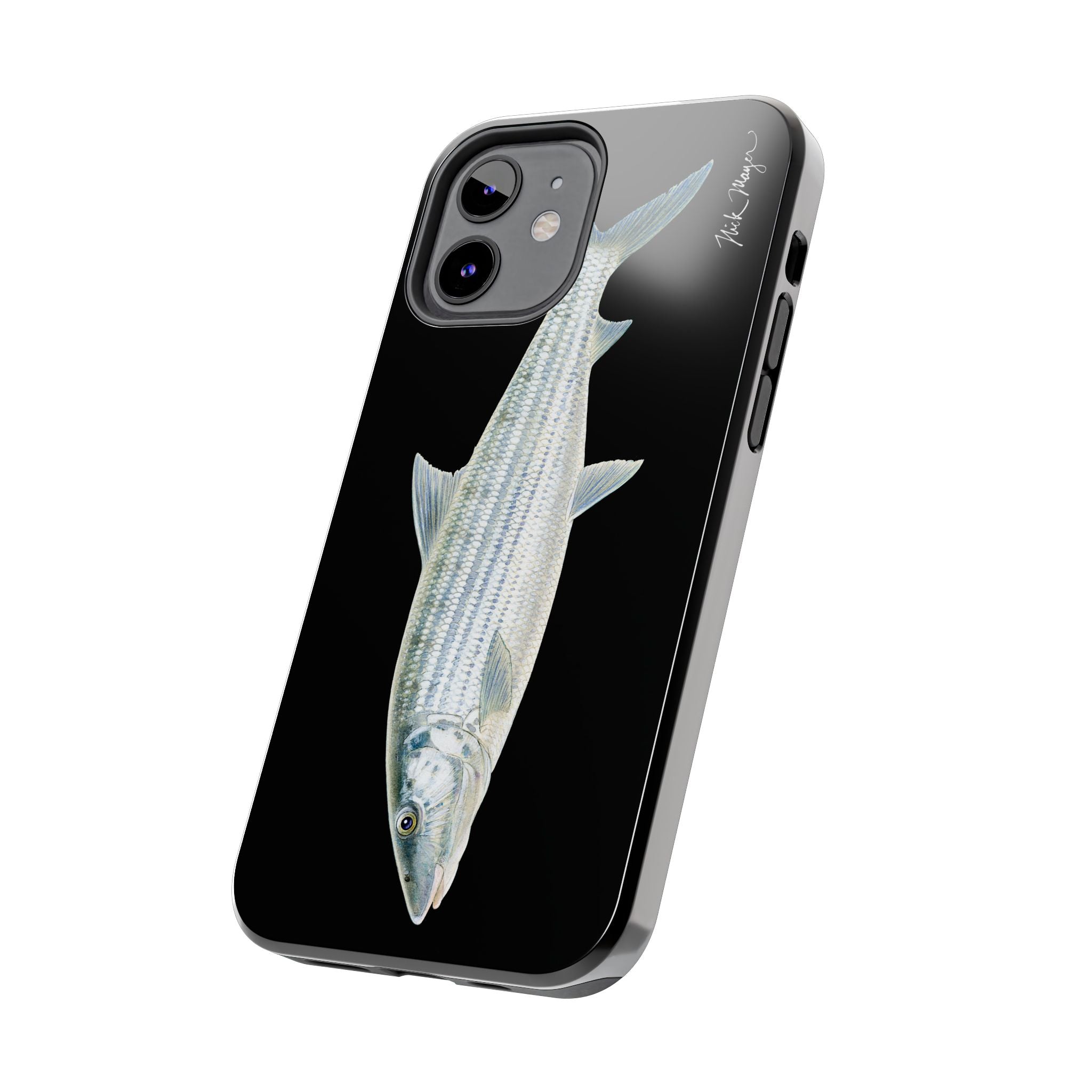 Bonefish Black Phone Case (iPhone)