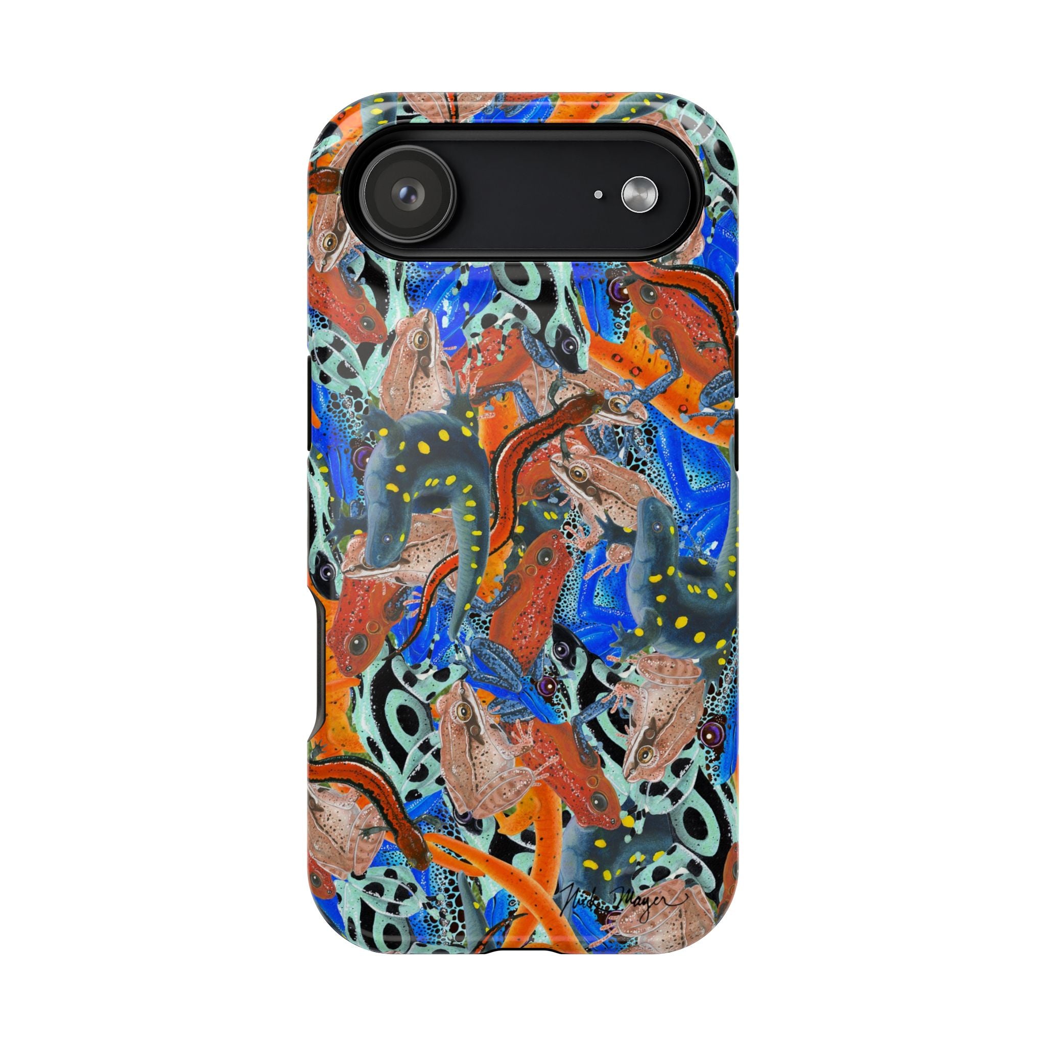 Frogs and Salamanders MagSafe iPhone Case