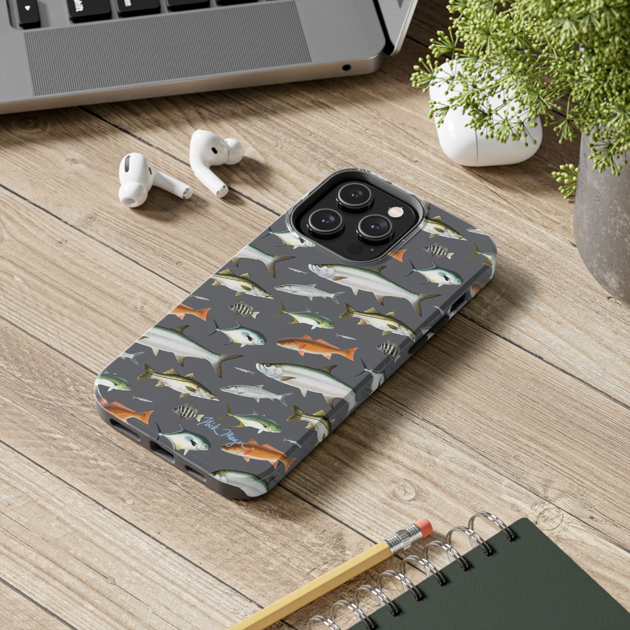 NEW Southern Fish Grey Phone Case (iPhone)