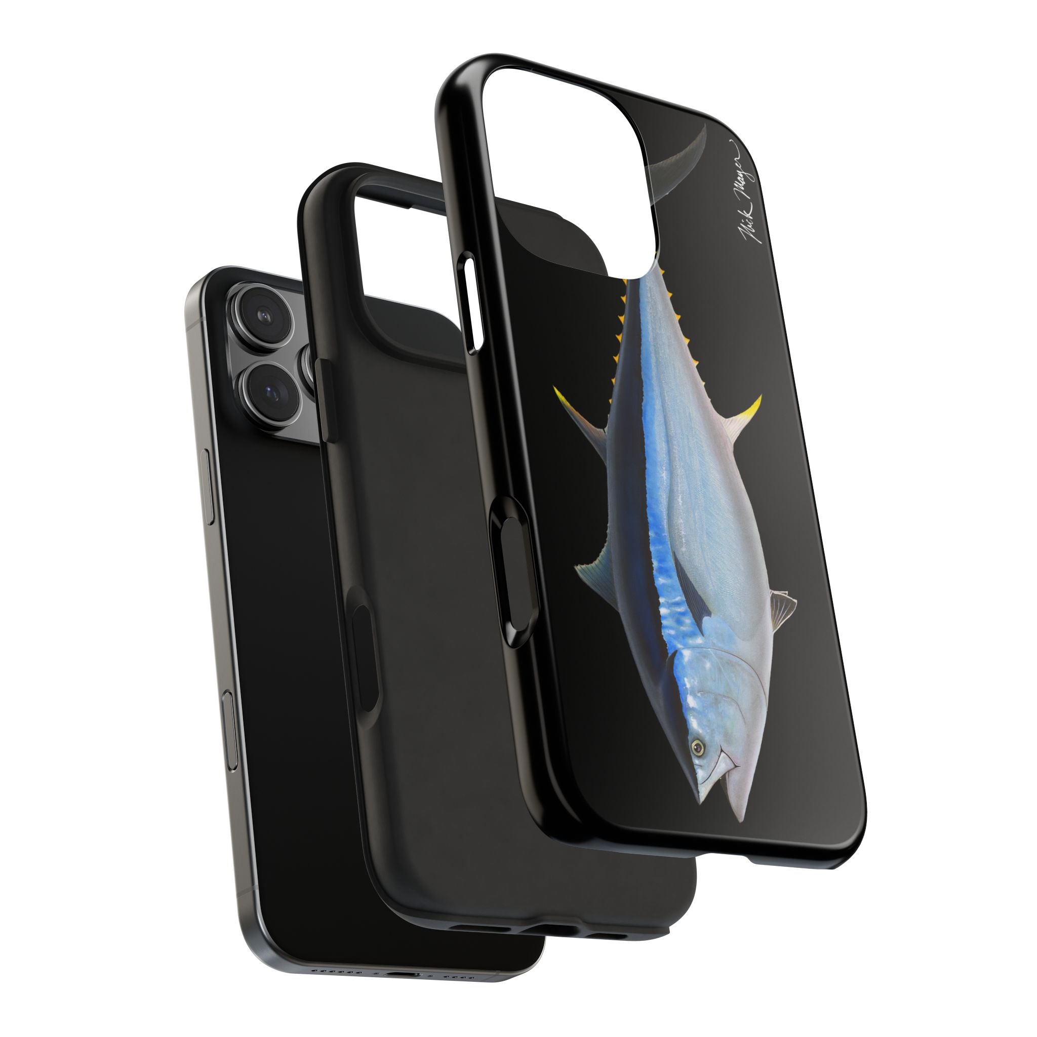 Giant Bluefin II Black Phone Case (iPhone)