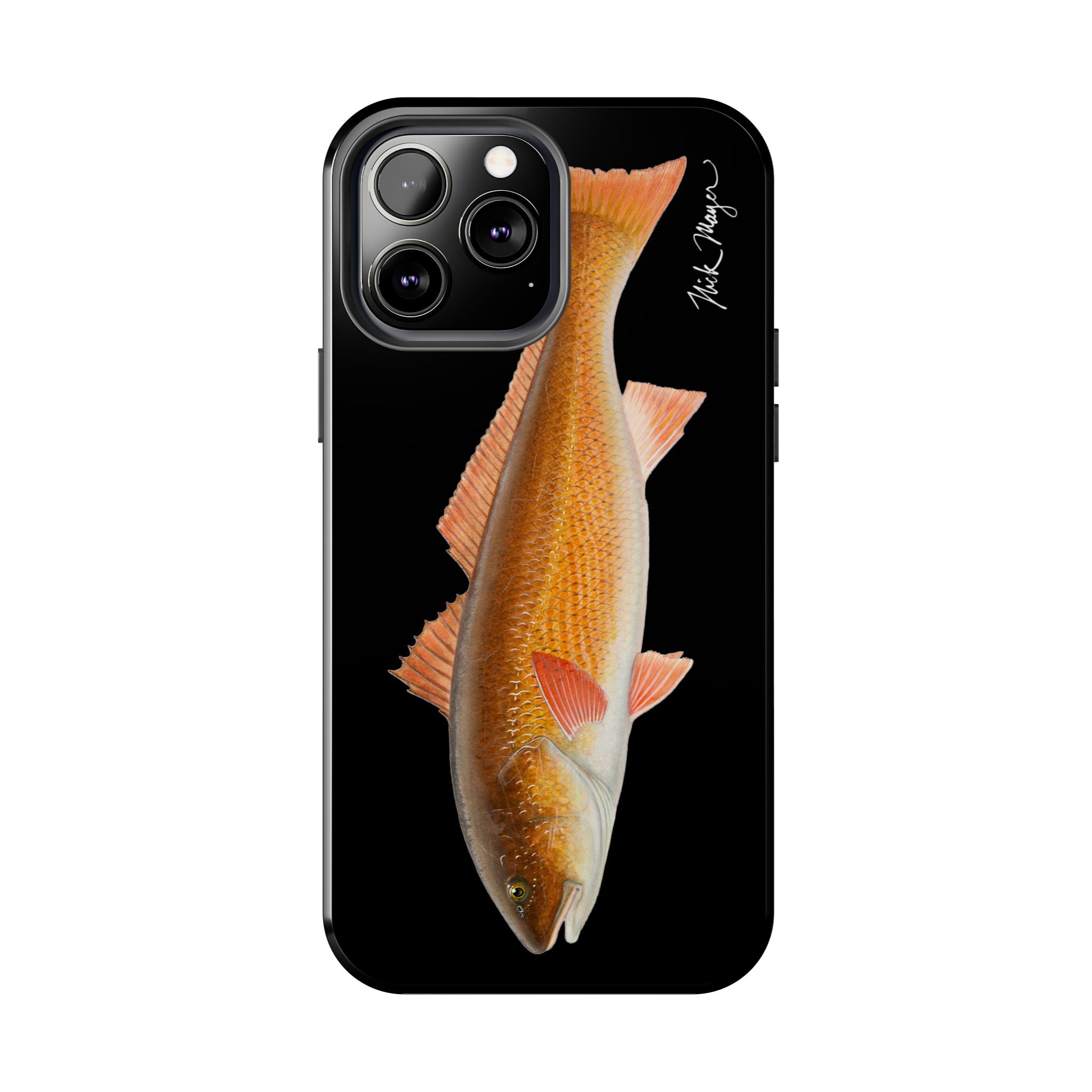 Redfish Black Phone Case (iPhone)