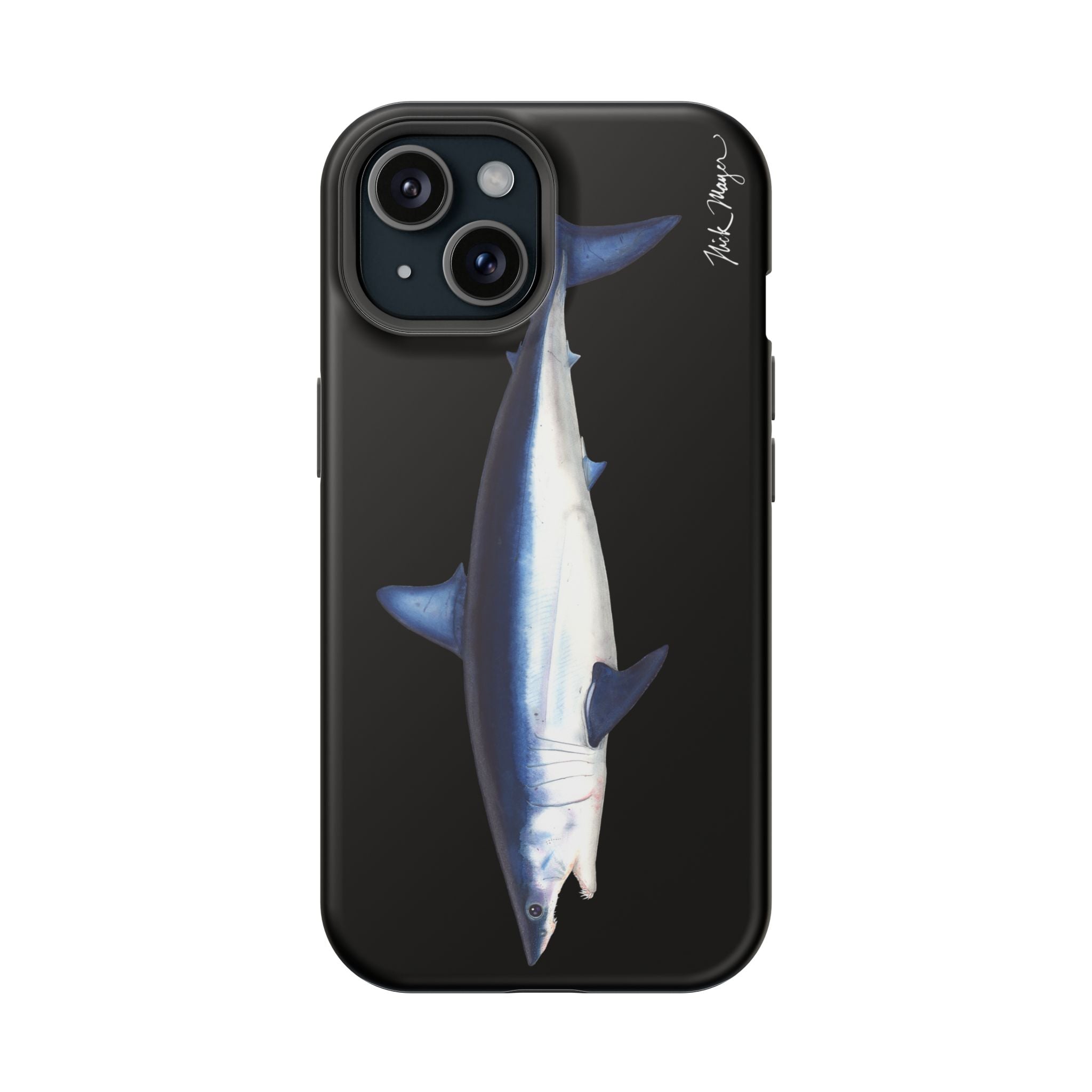 Mako Shark MagSafe Black iPhone Case